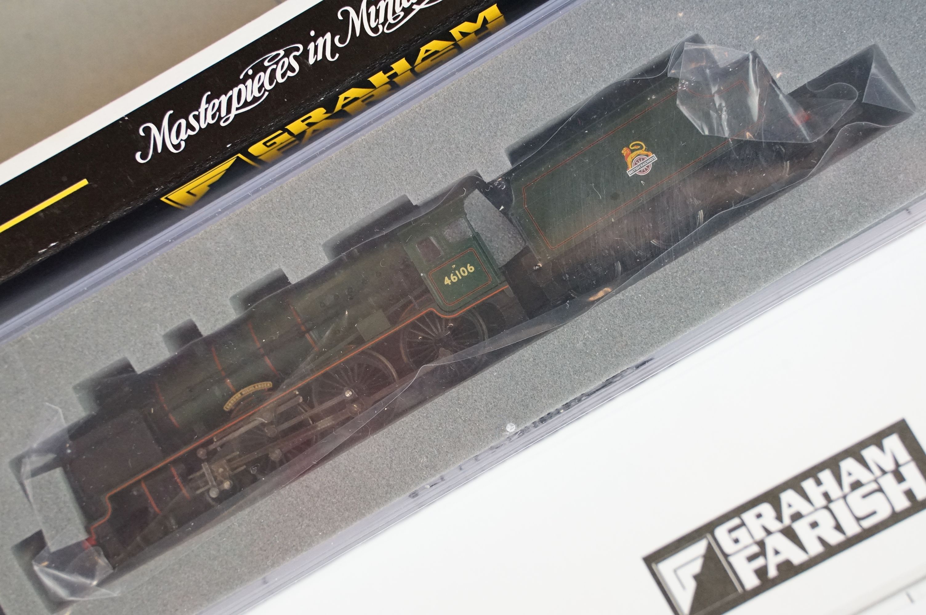 Two cased Graham Farish by Bachmann N gauge locomotives to include 372-575 Royal Scot 46159 The - Image 3 of 6