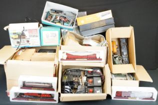 Quantity of model railway accessories to include controllers, Lone Star Locos, boxed & built