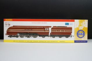 Boxed Hornby NRM Special Edition OO gauge R2689 LMS 4-6-2 Coronation Class Locomotive 6229 Duchess