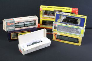 Nine boxed HO gauge locomotives to include 2 x Fleischmann (4175 & DB344), 2 x Lima (8026 & 8025)