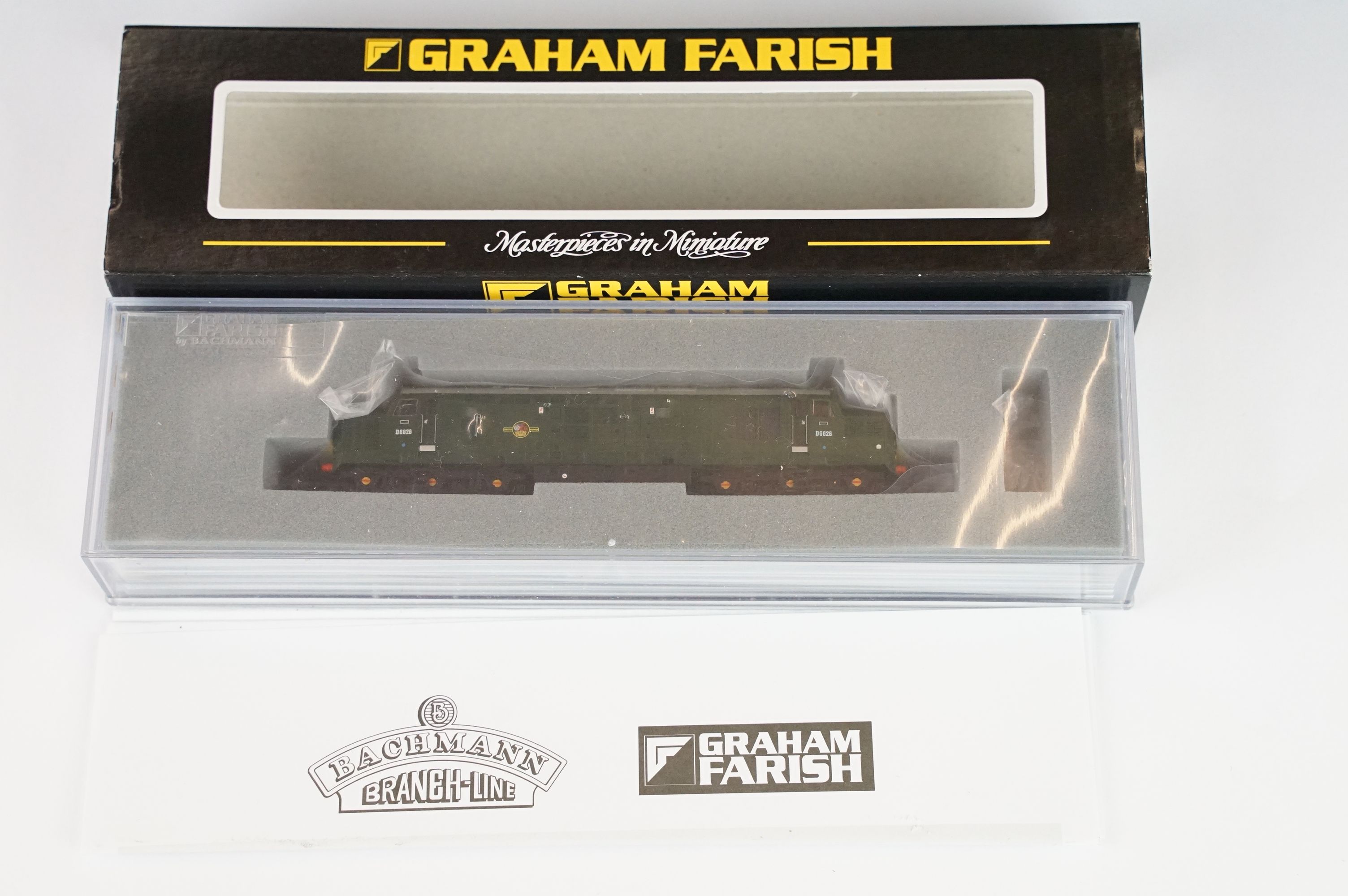 Three cased Graham Farish by Bachmann N gauge locomotives to include 371-350 Class 60 Diesel 60052 - Image 6 of 8