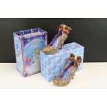 Boxed Irregular Choice Disney Cinderella Gracious Dreamer Light up Glitter Heels (Size 36), box vg