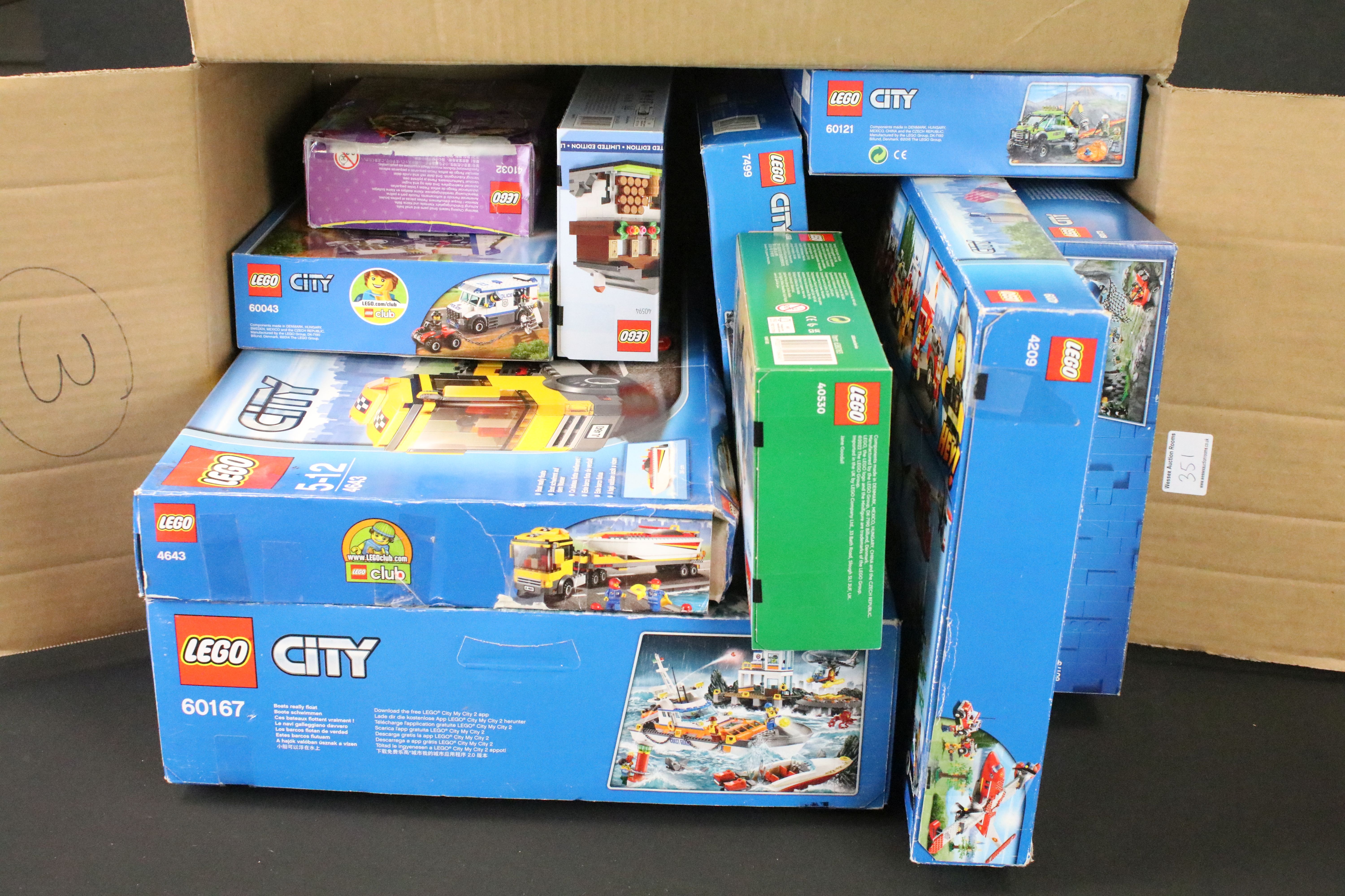 Lego - 16 Boxed Lego sets to include 60167 City Coast Guard Headquarters Construction set, 60173 - Bild 10 aus 10