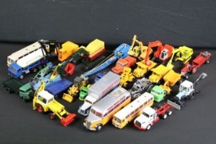 27 Commercial and construction diecast models from the Mid 20th C onwards to include Tekno Dijco
