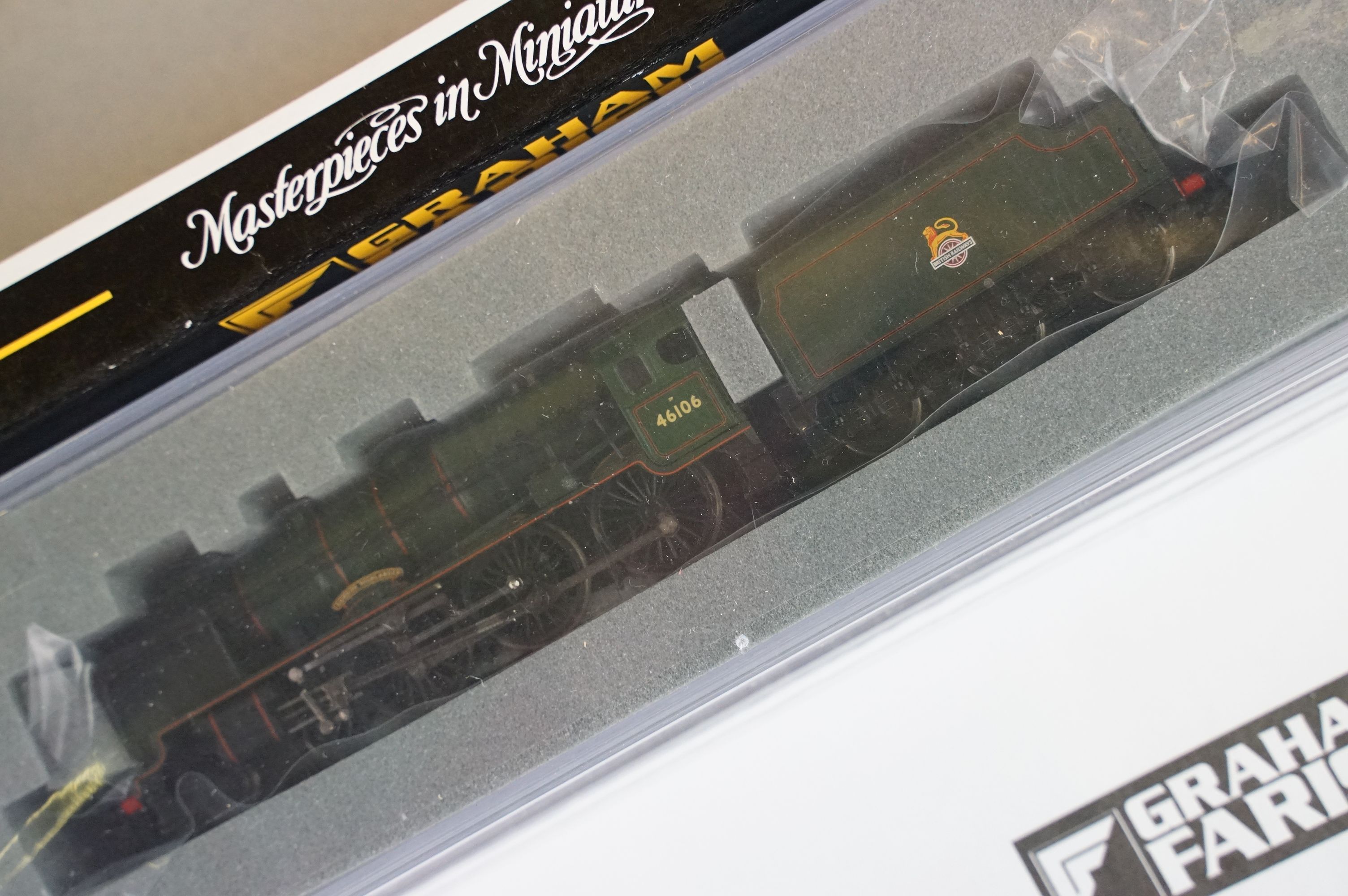 Two cased Graham Farish by Bachmann N gauge locomotives to include 372-575 Royal Scot 46159 The - Image 5 of 6