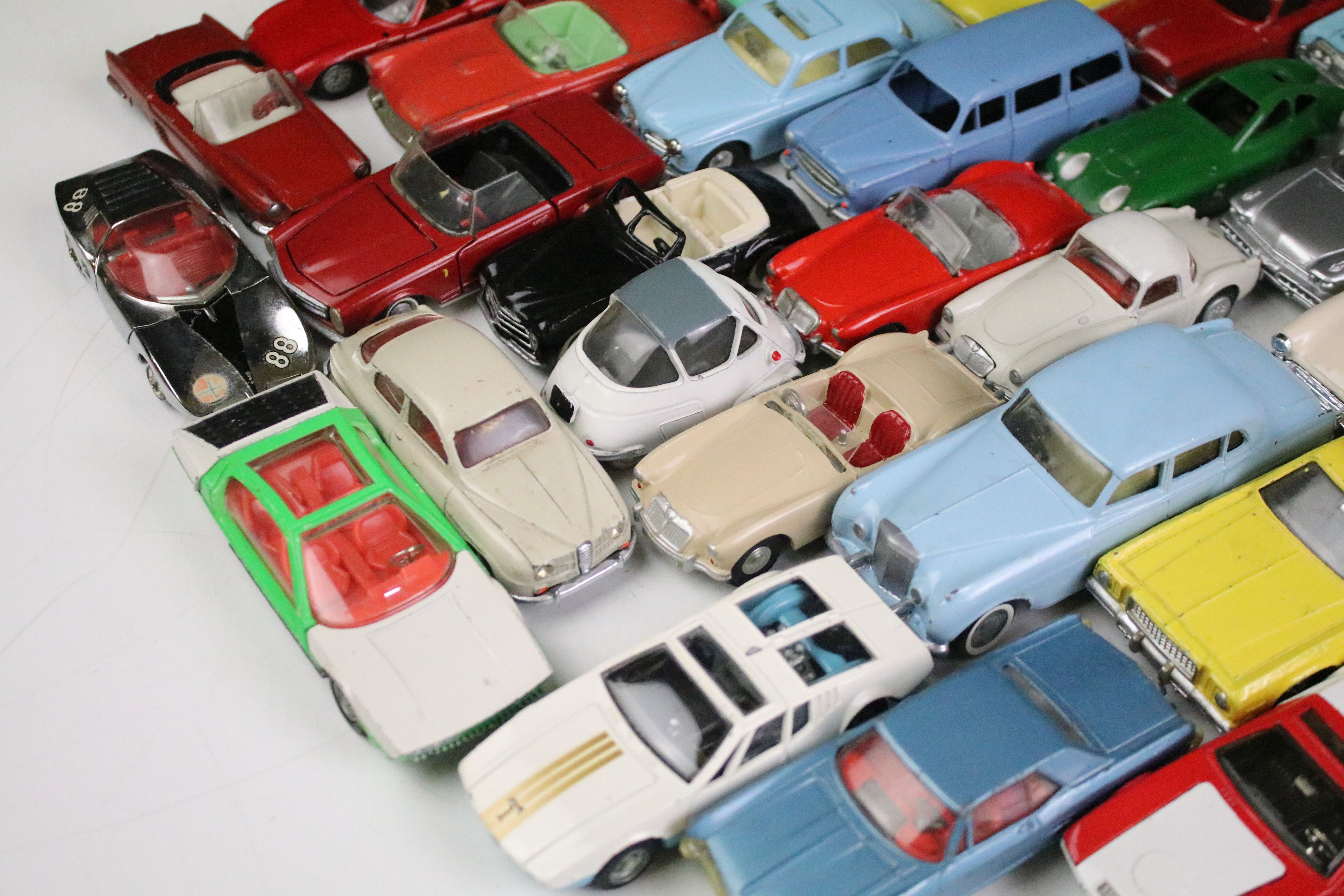50 Mid 20th C onwards diecast models to include examples from Dinky, Corgi, Polistil, Tekno, - Bild 3 aus 11