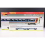 Two boxed Hornby OO gauge Networker Suburban Train Packs to include R2893 Class 446 and R2001,