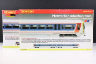 Two boxed Hornby OO gauge Networker Suburban Train Packs to include R2893 Class 446 and R2001,