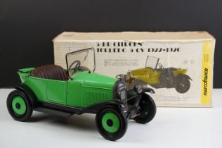 Boxed Marco France 5 HP Citroën Torpedo 5 CV Scale Model in scarce green colourway, model dusty from