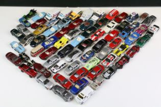 72 diecast models to include Corgi, Hot Wheels and others featuring Jaguar XJ-S V12, Ford Crown