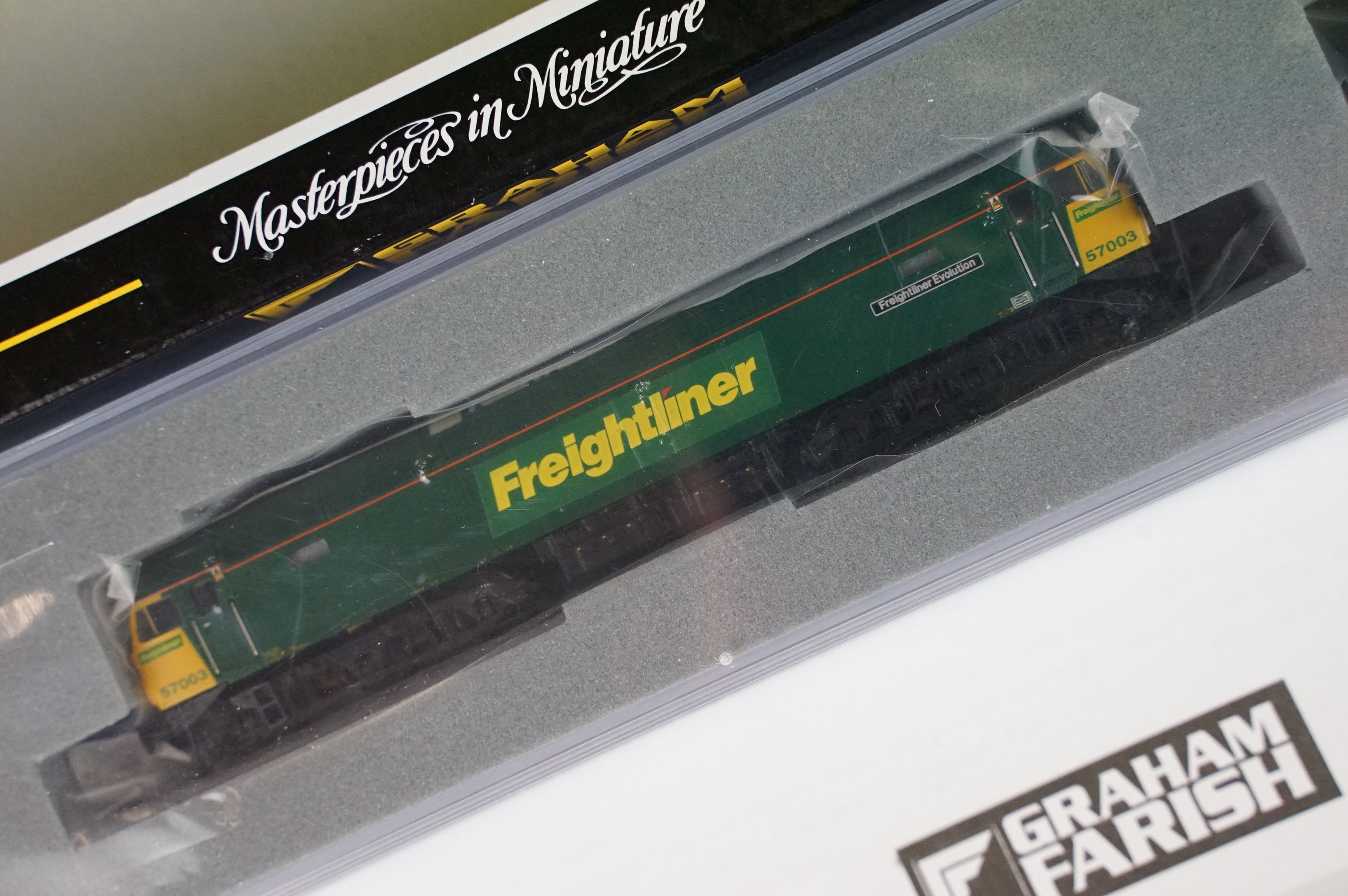 Three cased Graham Farish by Bachmann N gauge locomotives to include 371-651 Class 57/0 Diesel 57003 - Bild 3 aus 8