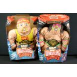 WWF / WWE Wrestling - Two boxed 1990s Tonka WWF Wrestling Buddies plush to include Ultimate