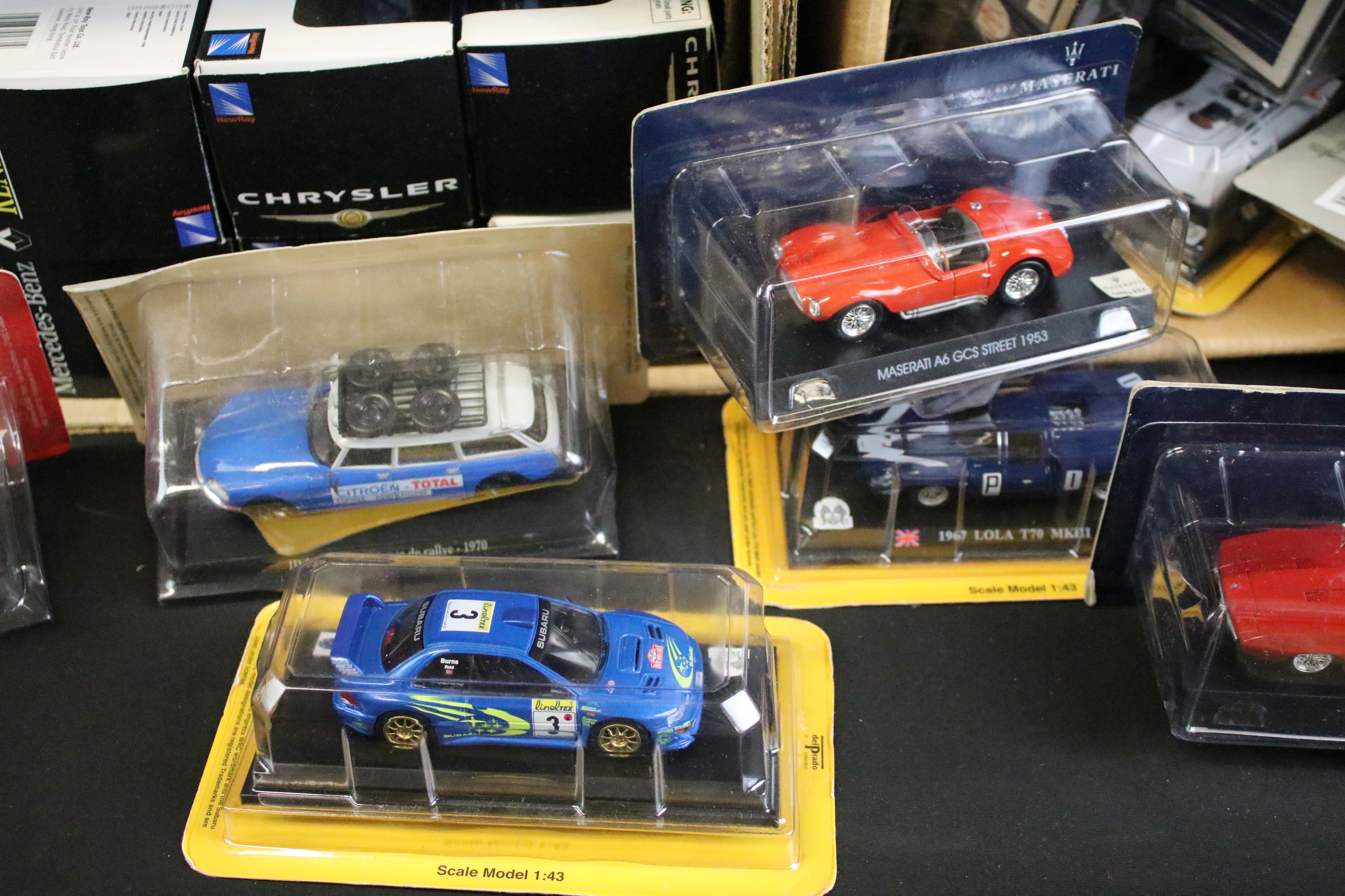 58 Boxed / cased diecast models to include 21 x NewRay (Renault, Mercedes-Benz, Chrysler, Alfa - Image 4 of 10
