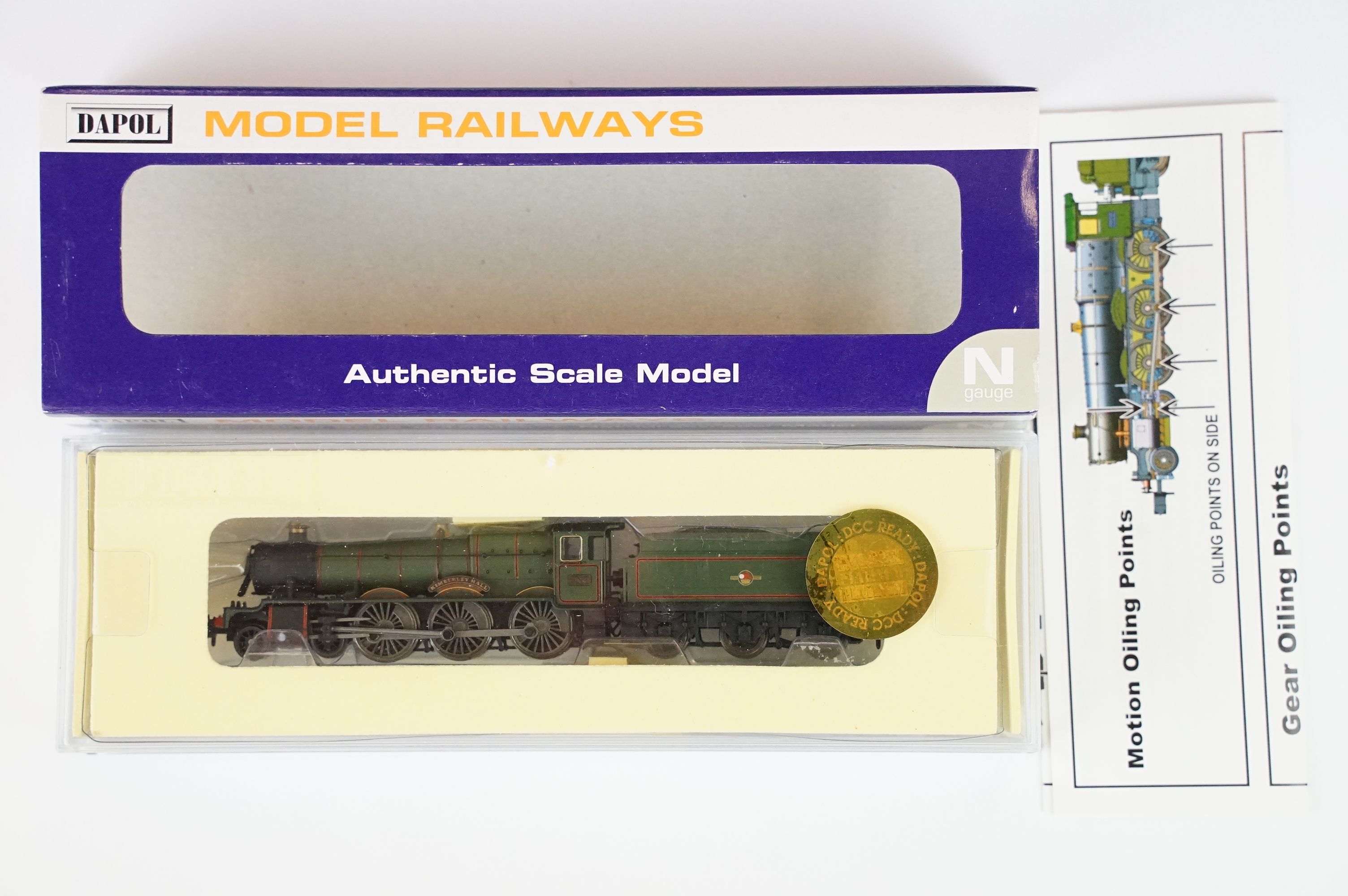 Five cased Dapol N gauge locomotives to include ND-062A Ivatt Locomotive LMS 120, ND006 CI.73 South - Bild 2 aus 12