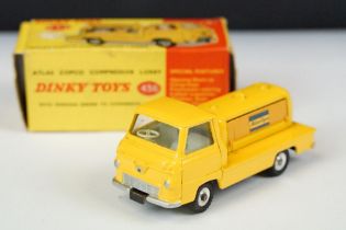 Boxed Dinky 436 Atlas Copco Compressor Lorry diecast model, diecast & decals ex, box vg