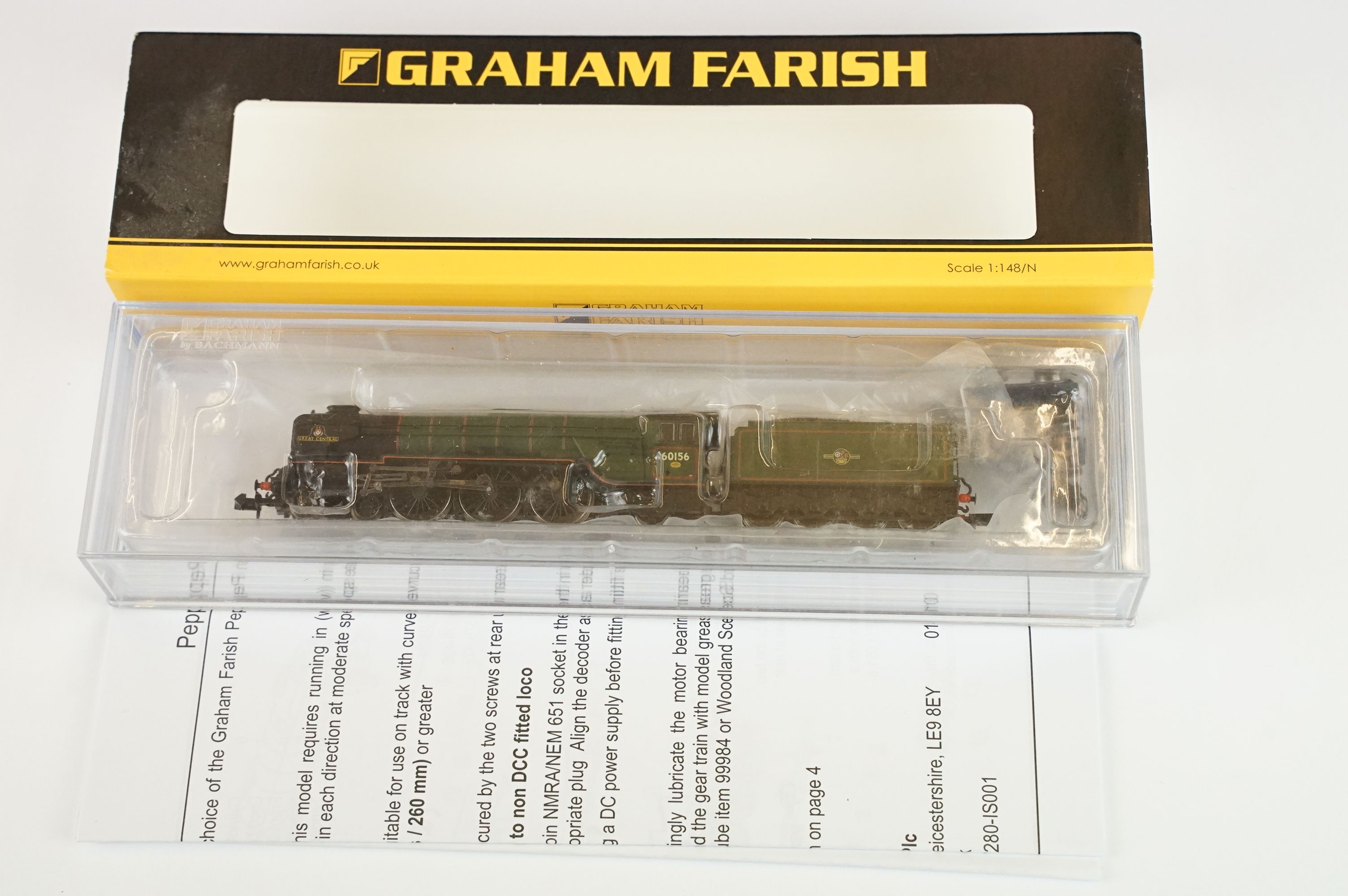 Three cased Graham Farish by Bachmann N gauge locomotives to include 372-003 Hall Class 4979 - Image 4 of 8