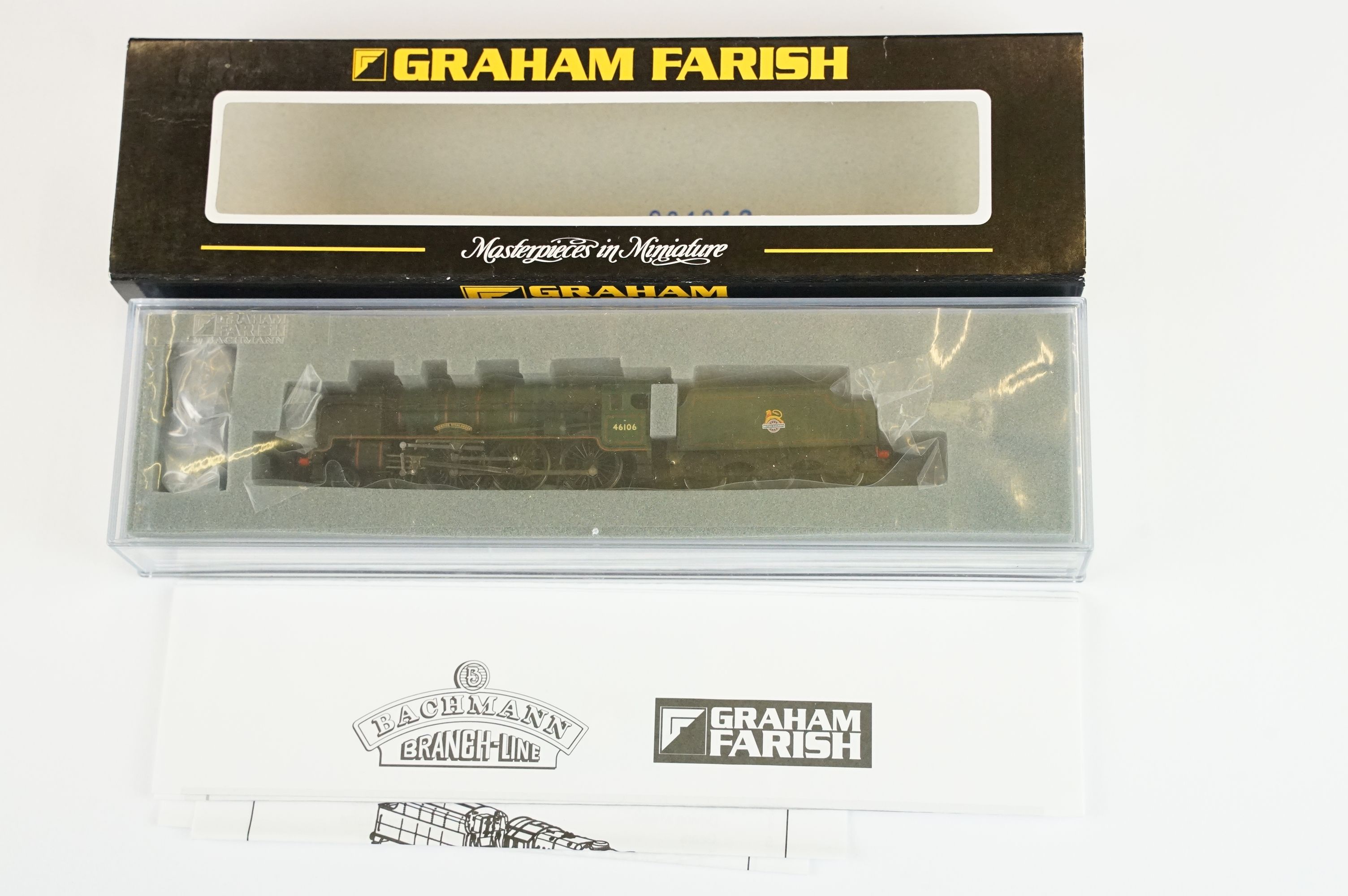 Two cased Graham Farish by Bachmann N gauge locomotives to include 372-575 Royal Scot 46159 The - Image 4 of 6