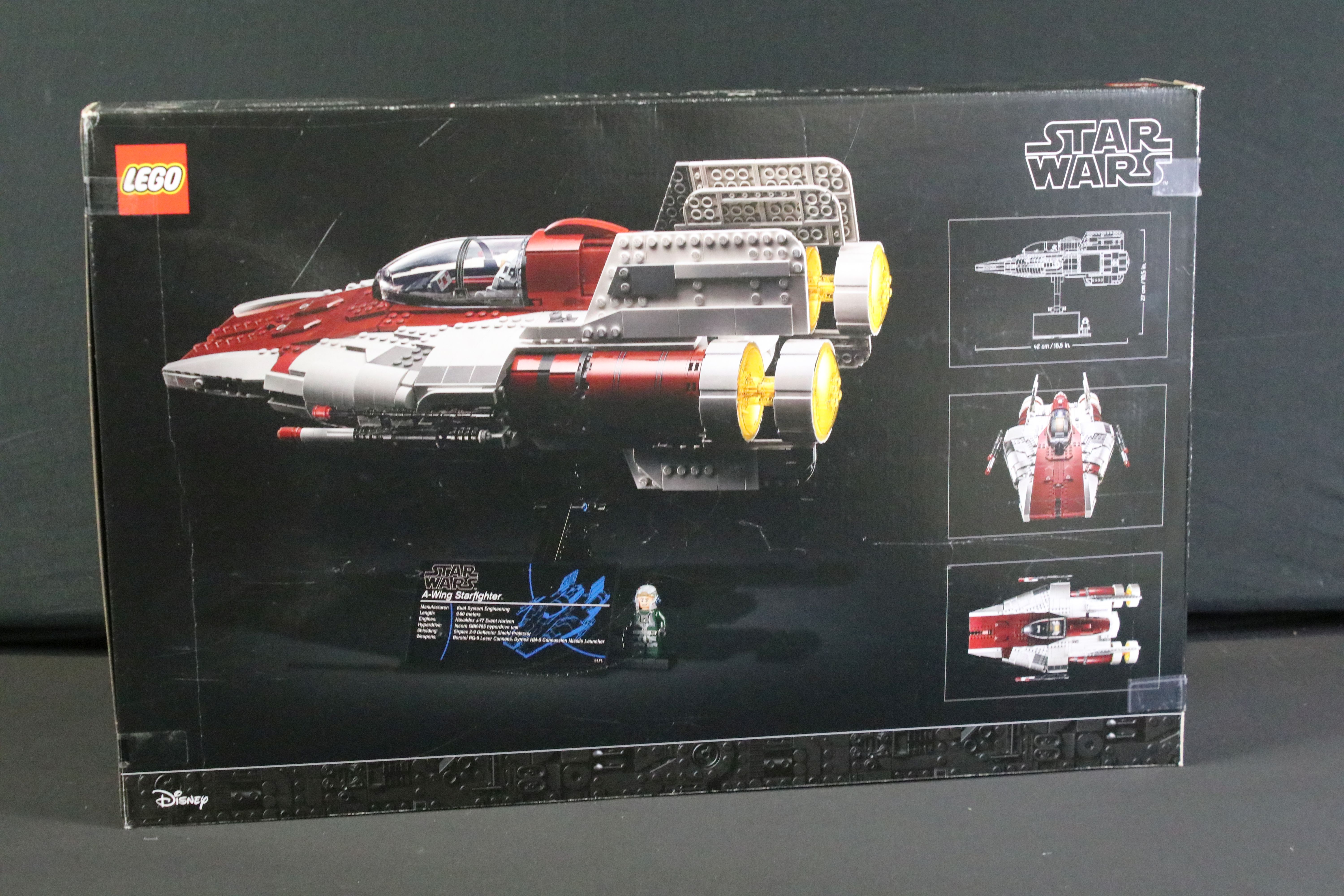 Lego - Boxed 75275 Star Wars Ultimate Collectors Series A-Wing Starfighter set, contents sealed - Image 3 of 3