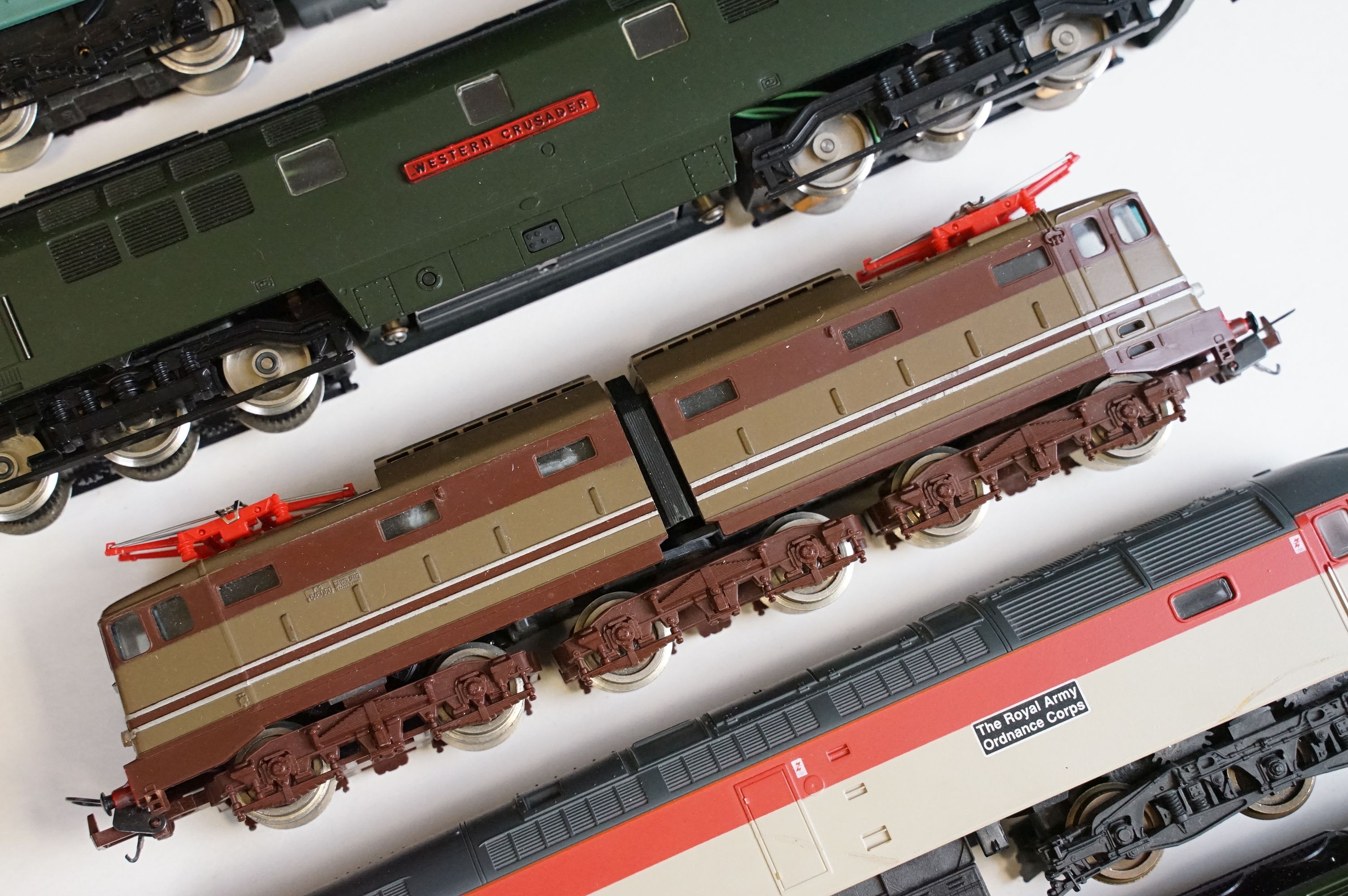 Eight OO gauge locomotives to include Hornby ACHO SNCF BB16009, 2 x Liliput Western Crusader, Lima - Bild 3 aus 7
