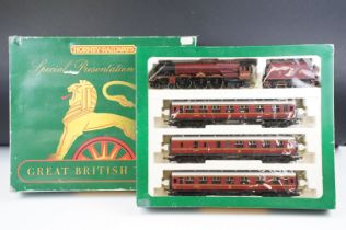 Boxed Hornby OO gauge R2033 The Royal Scot Train Pack, complete, box a little tatty