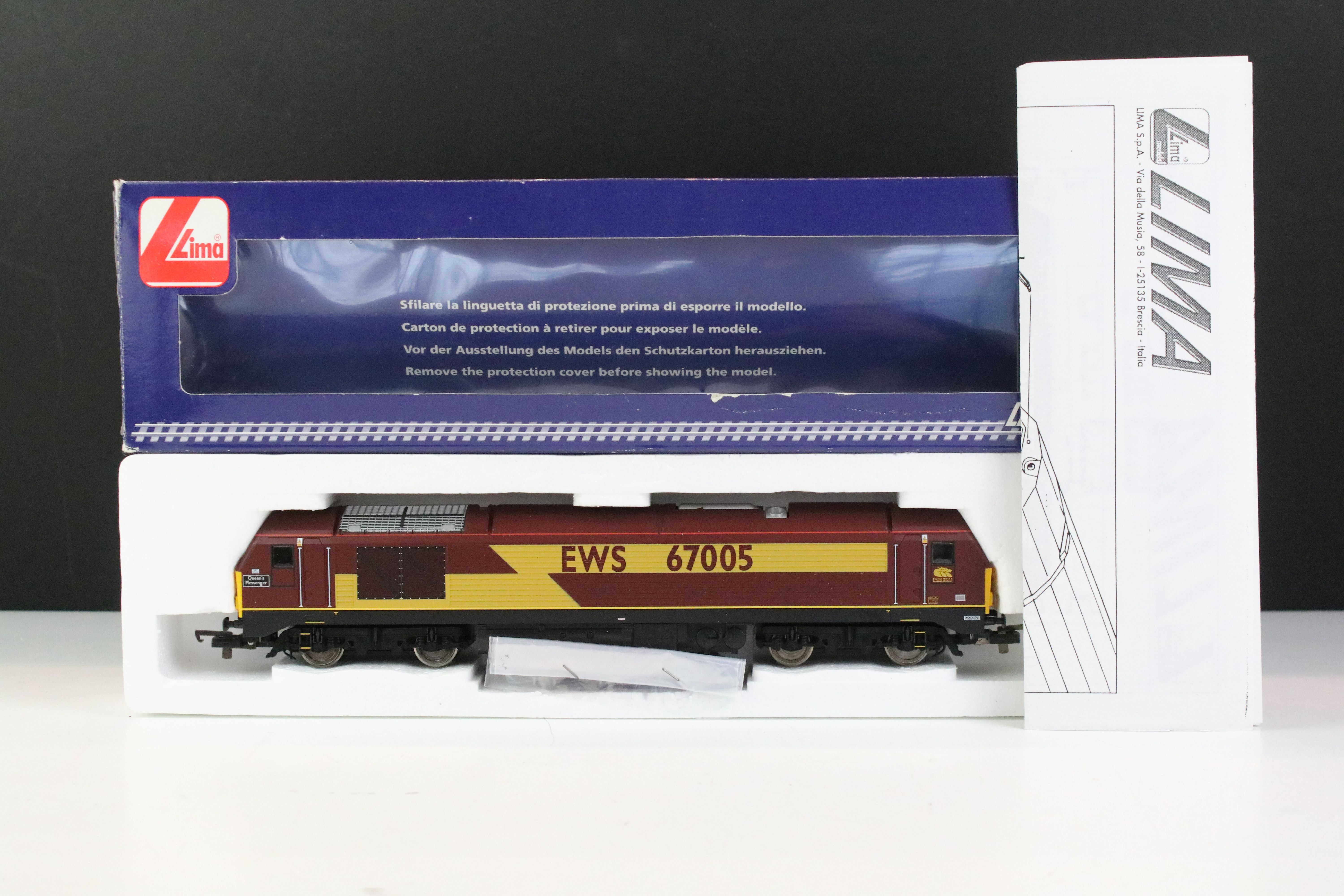 Three boxed Lima OO gauge 'Lima Train' locomotives to include L205095 Diesel Locomotive Class - Image 4 of 8