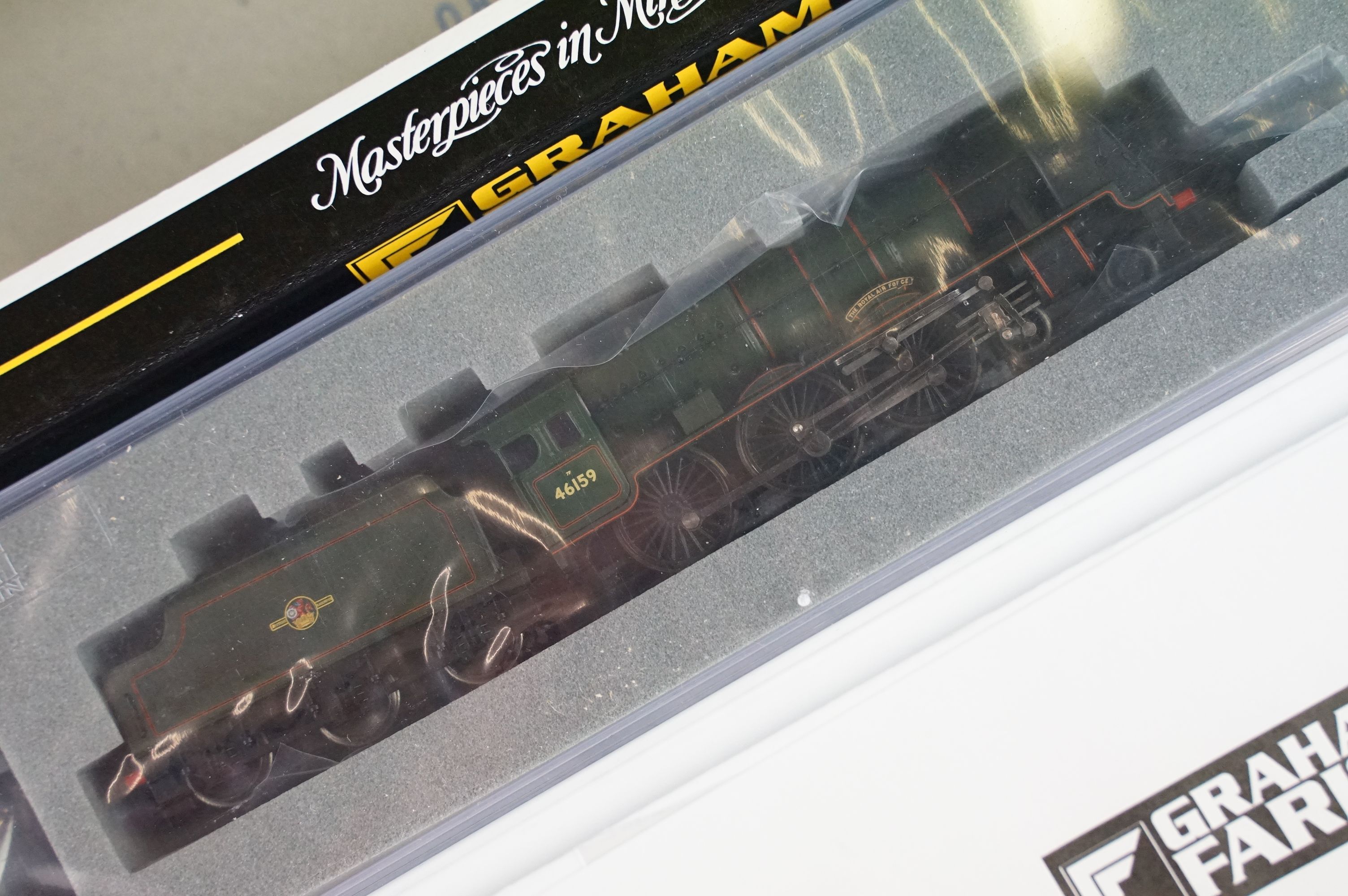 Two cased Graham Farish by Bachmann N gauge locomotives to include 372-575 Royal Scot 46159 The - Image 3 of 6