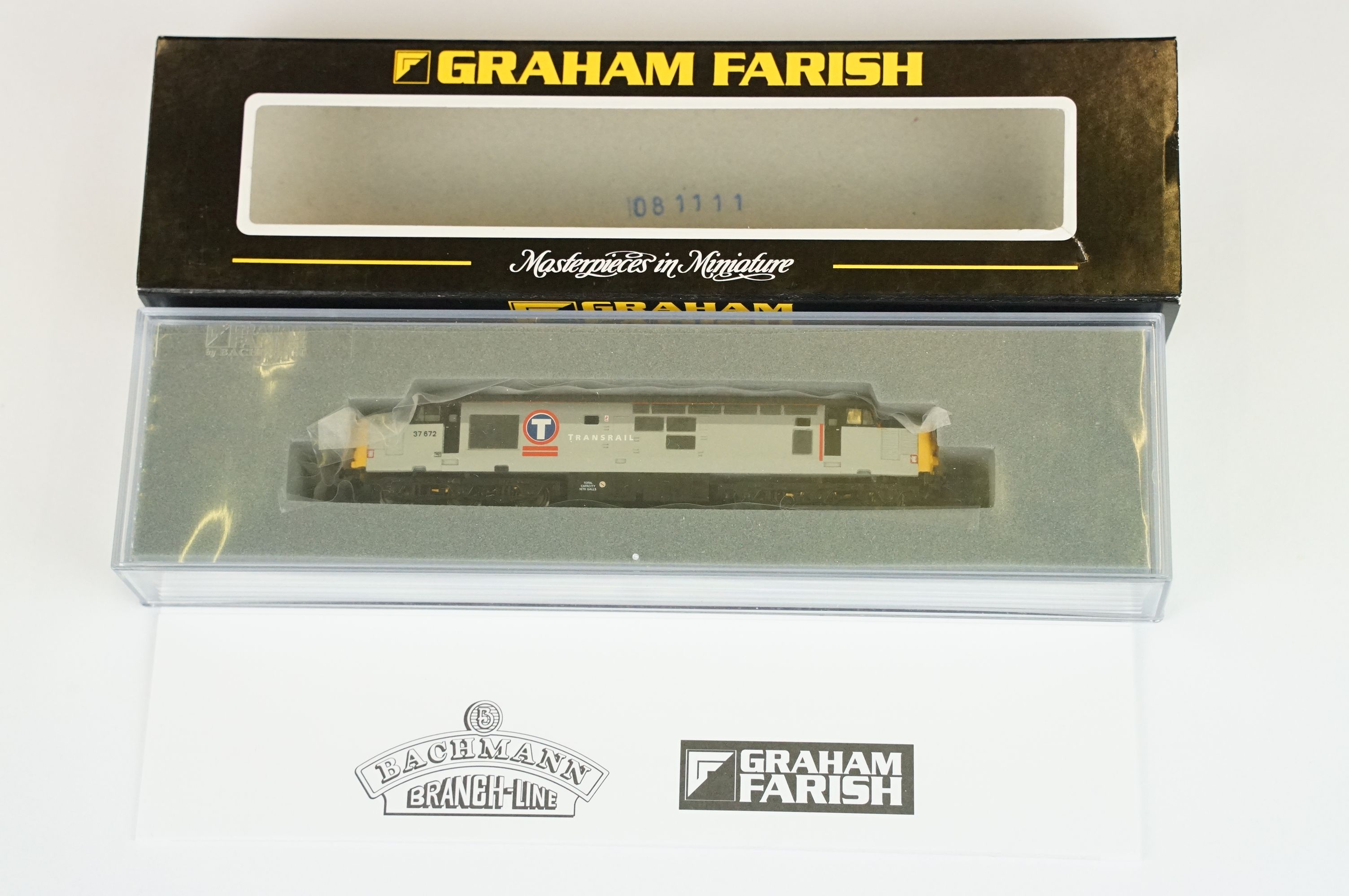 Three cased Graham Farish by Bachmann N gauge locomotives to include 371-651 Class 57/0 Diesel 57003 - Image 4 of 8