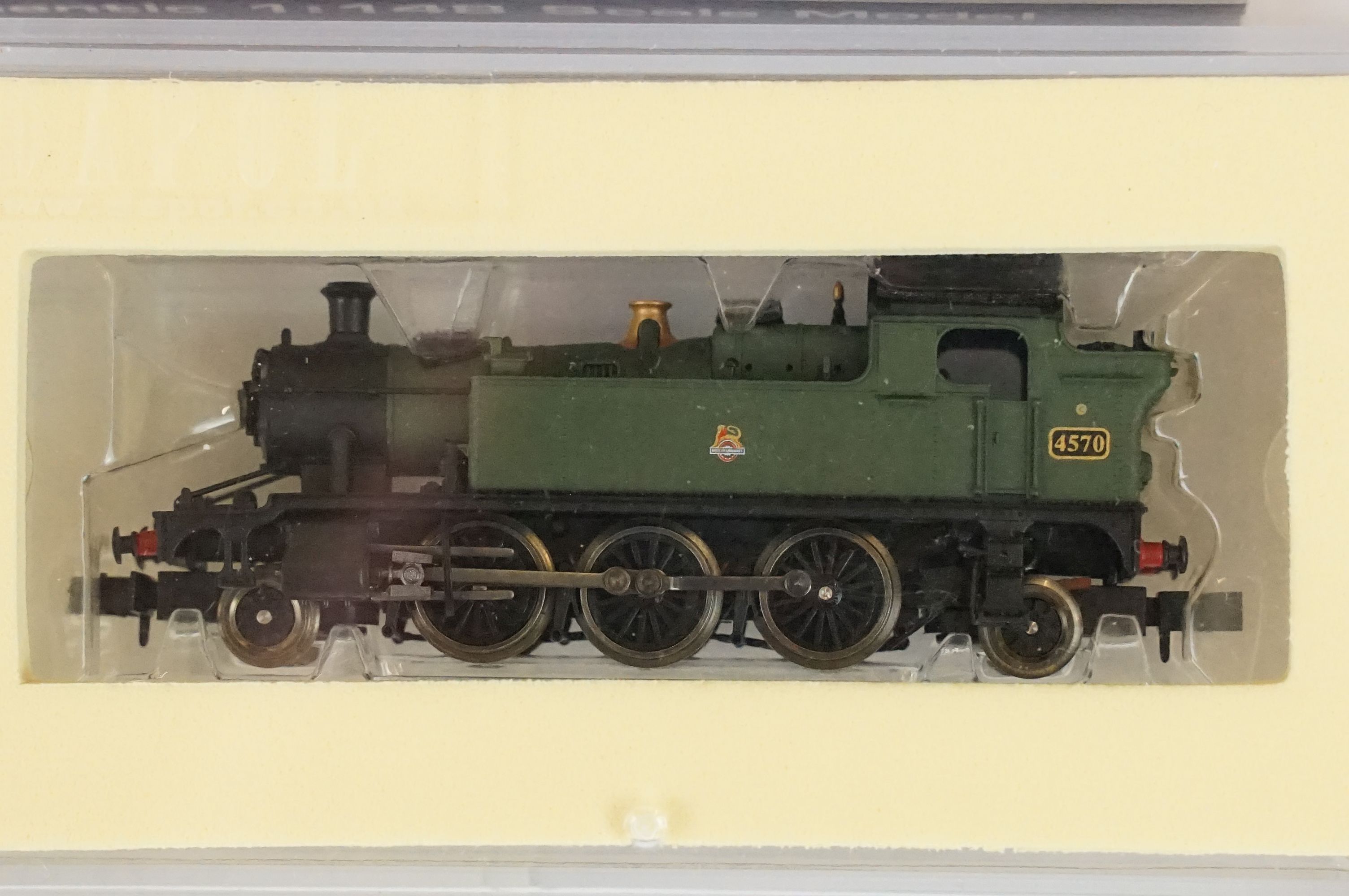 Five cased Dapol N gauge locomotives to include ND-062A Ivatt Locomotive LMS 120, ND006 CI.73 South - Bild 11 aus 12