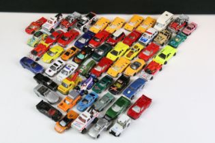 55 diecast models to include examples from Corgi and Hot Wheels and others featuring Majorette 237