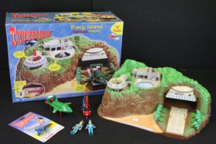 Boxed Vivid Imaginations Thunderbirds Tracy Island Electronic Playset, together with an unboxed
