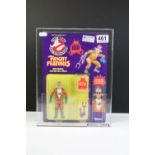 UKG graded cased Kenner The Real Ghostbusters Series 3 Ray Stantz and Jail Jaw Ghost carded