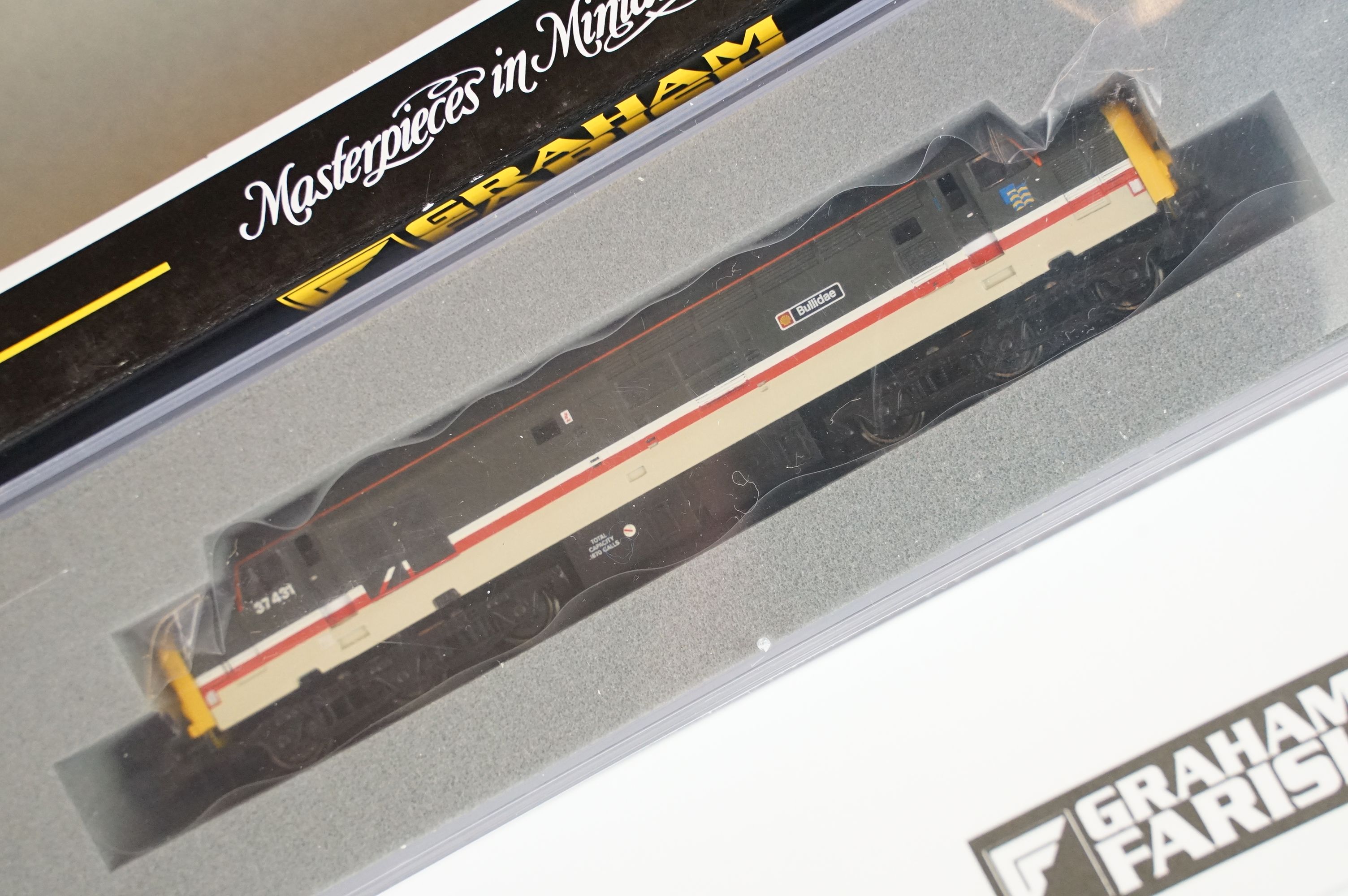 Three cased Graham Farish by Bachmann N gauge locomotives to include 371-651 Class 57/0 Diesel 57003 - Image 7 of 8