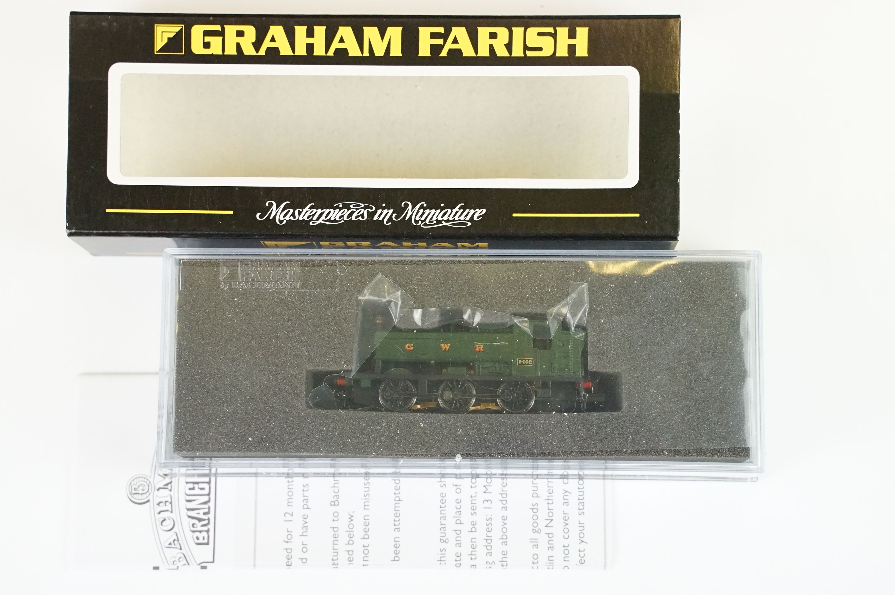 Five cased Graham Farish by Bachmann N gauge locomotives to include 371-060 Class 03 Diesel - Image 4 of 12