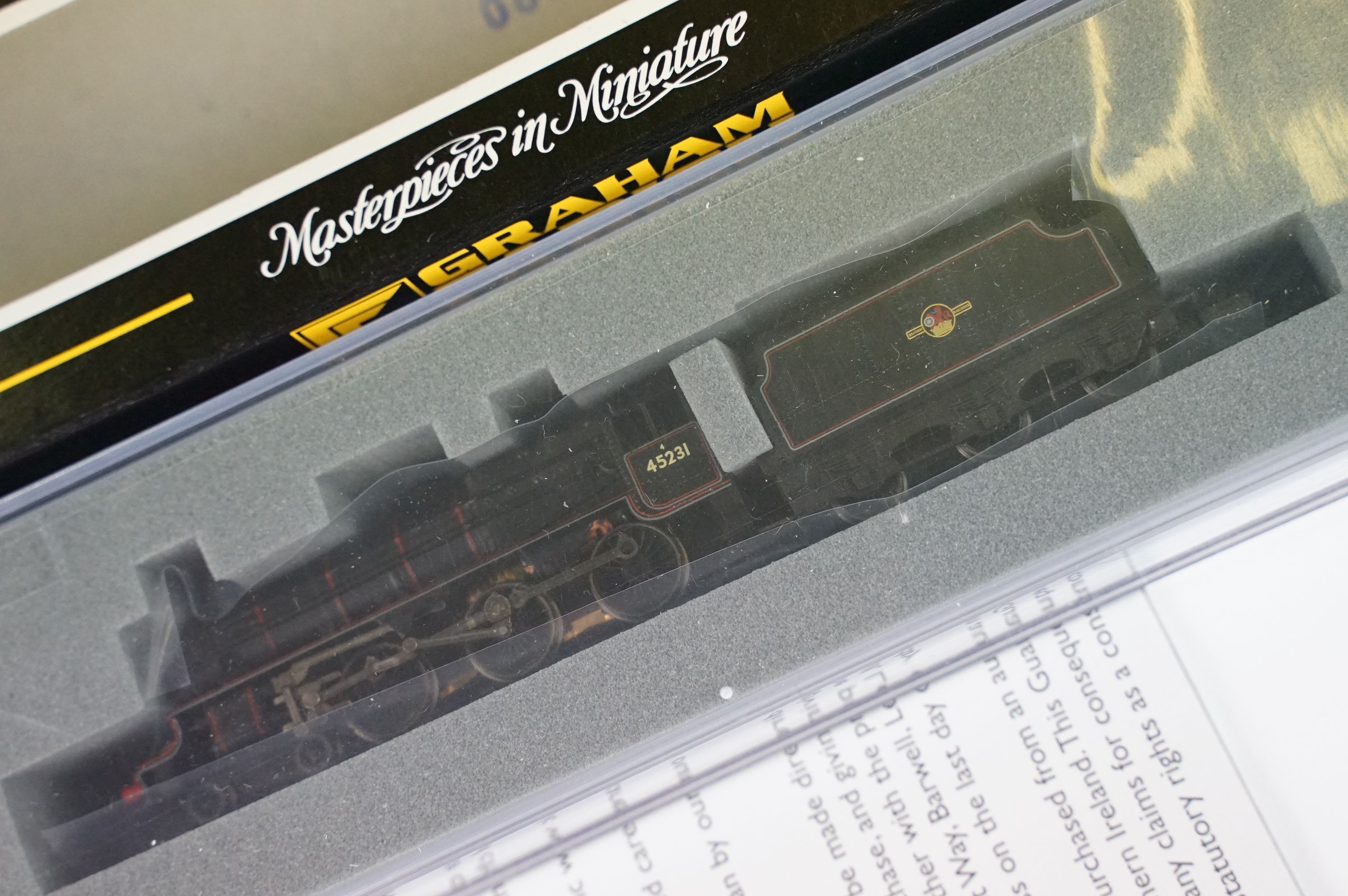 Three cased Graham Farish by Bachmann N gauge locomotives to include 372-478 Jubilee Class 45698 - Bild 7 aus 8