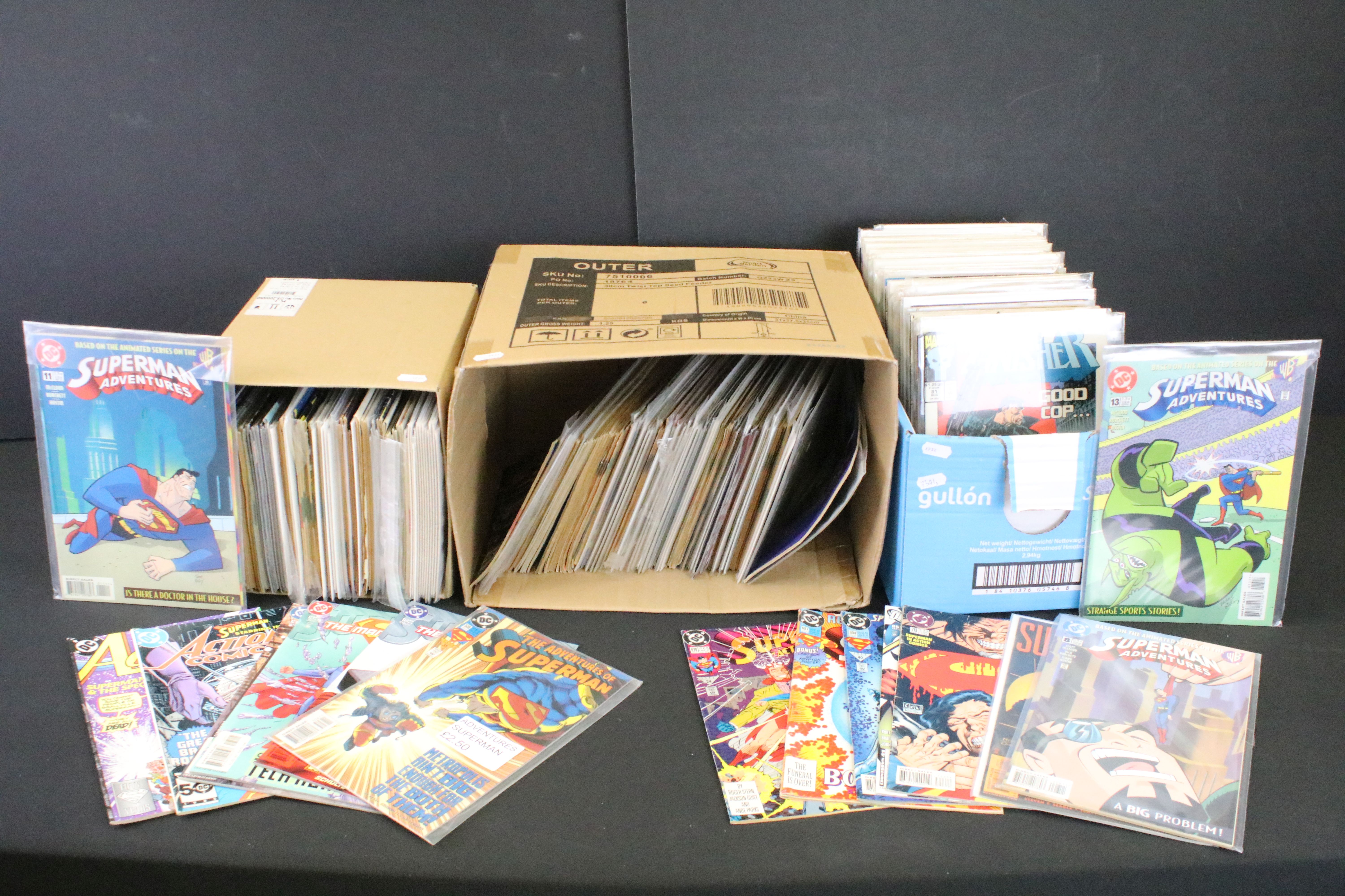 Comics - Collection of around 310 1980s onwards comics to include UK and US versions featuring