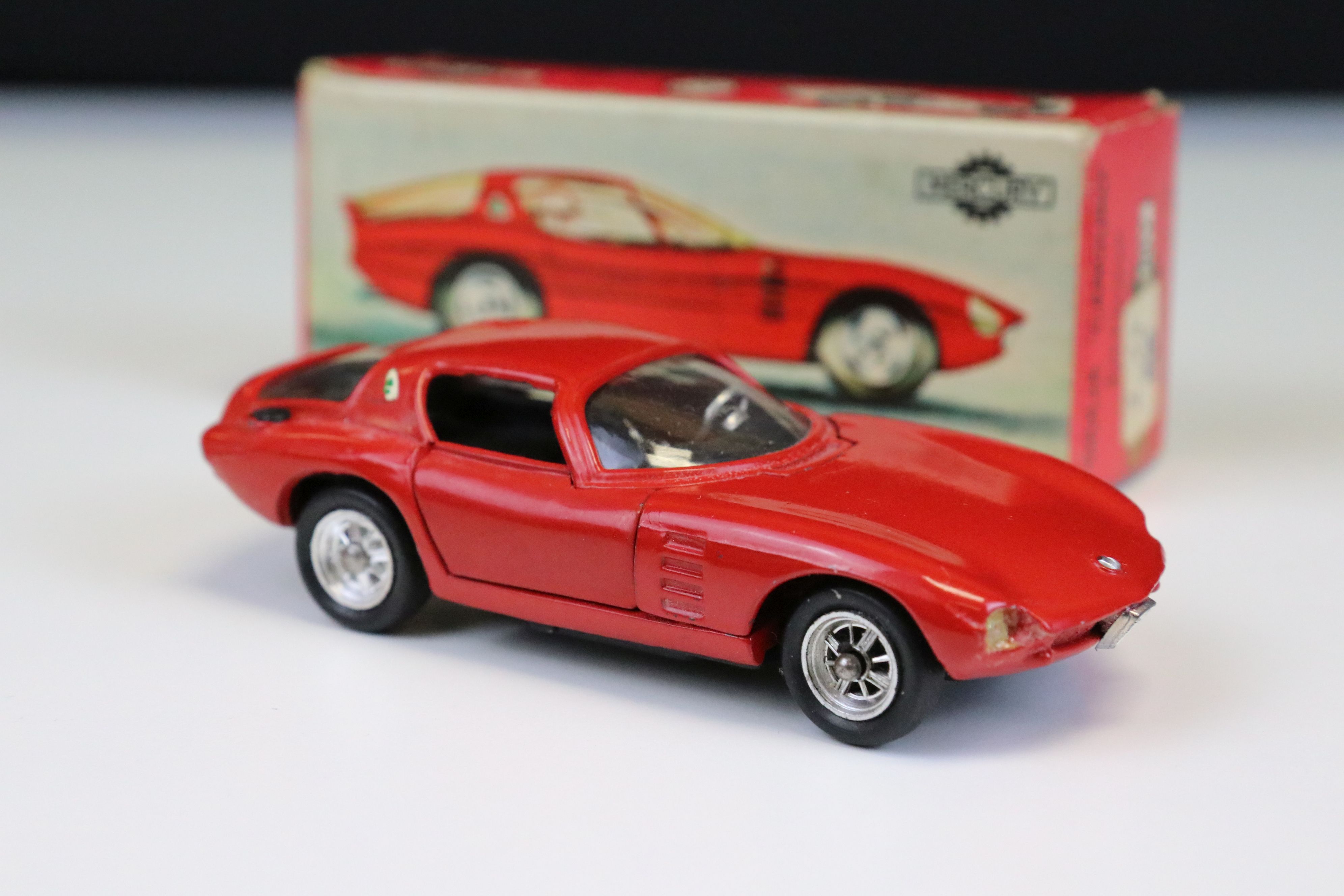 Two boxed Mercury diecast models to include Lancia D24 in red (diecast vg with a couple of decals - Image 4 of 12