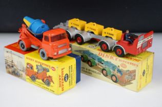 Two boxed Dinky Supertoys to include 936 Leyland 8 Wheeled Chassis complete with 3 x weights