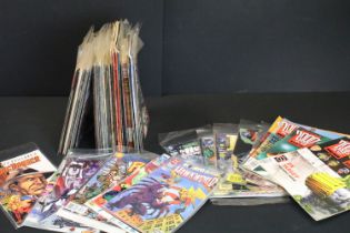 Comics - 87 Mainly DC / Marvel comics from the 80s onwards to include Fantastic Four, Marvel