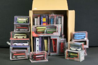 33 Boxed / cased 1/76 scale Corgi Original Omnibus diecast model buses to include Bus Operators In