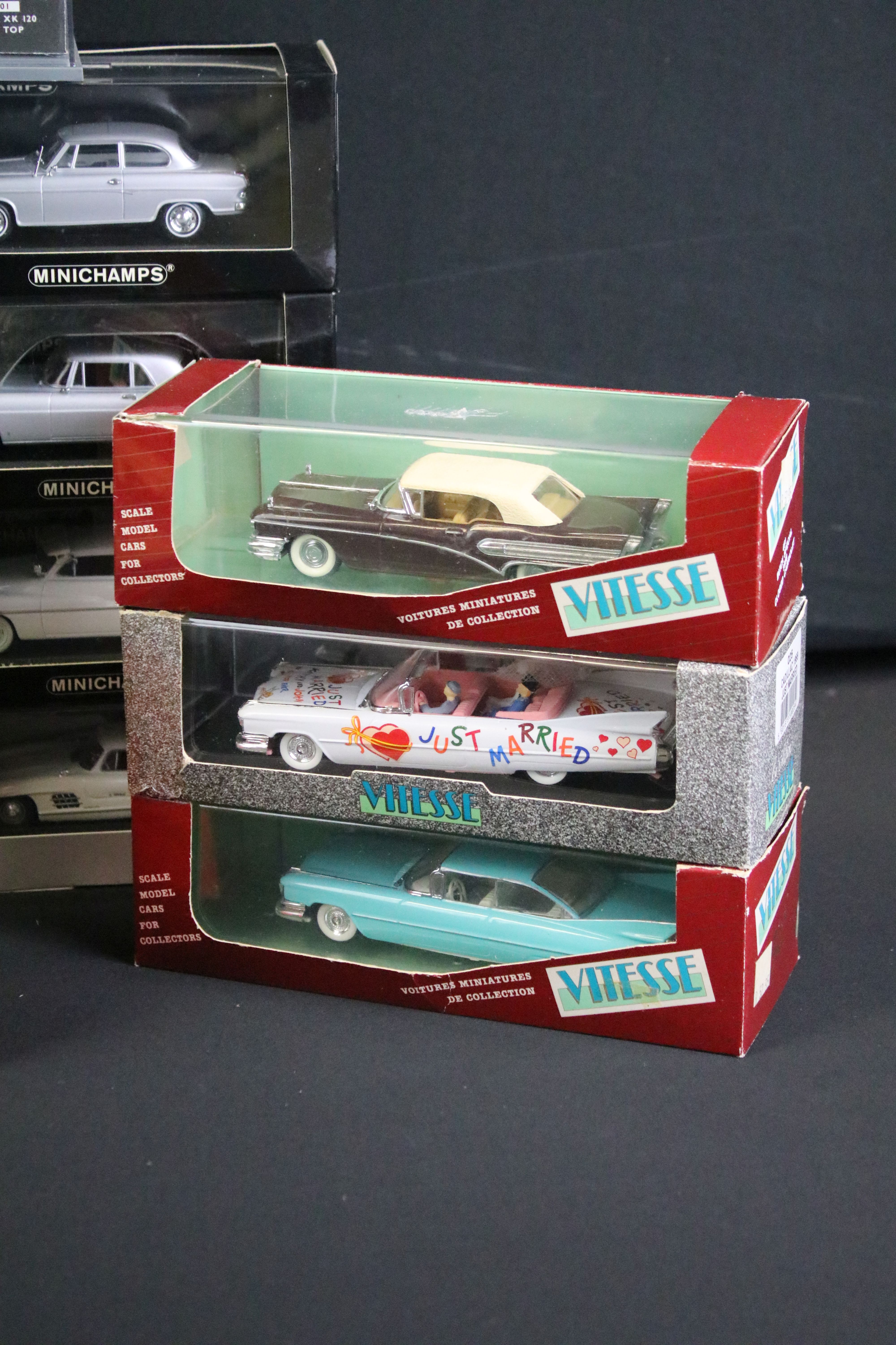 24 Boxed / cased diecast models to include 13 x Paul's Model Art Minichamps to include Mercury - Image 6 of 8