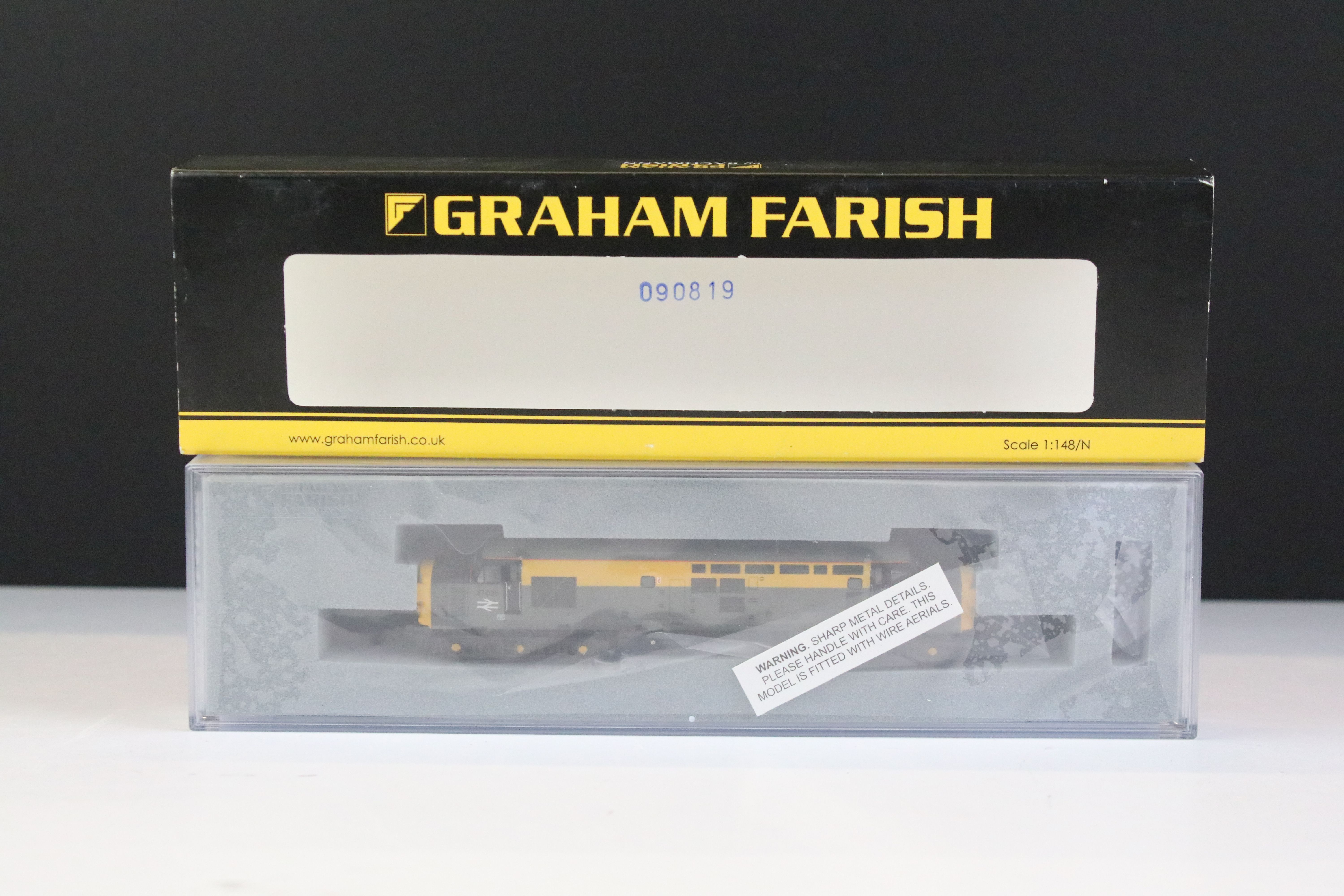 Three cased Graham Farish by Bachmann N gauge locomotives to include 371-586 Class 46 Diesel 46053 - Image 5 of 11