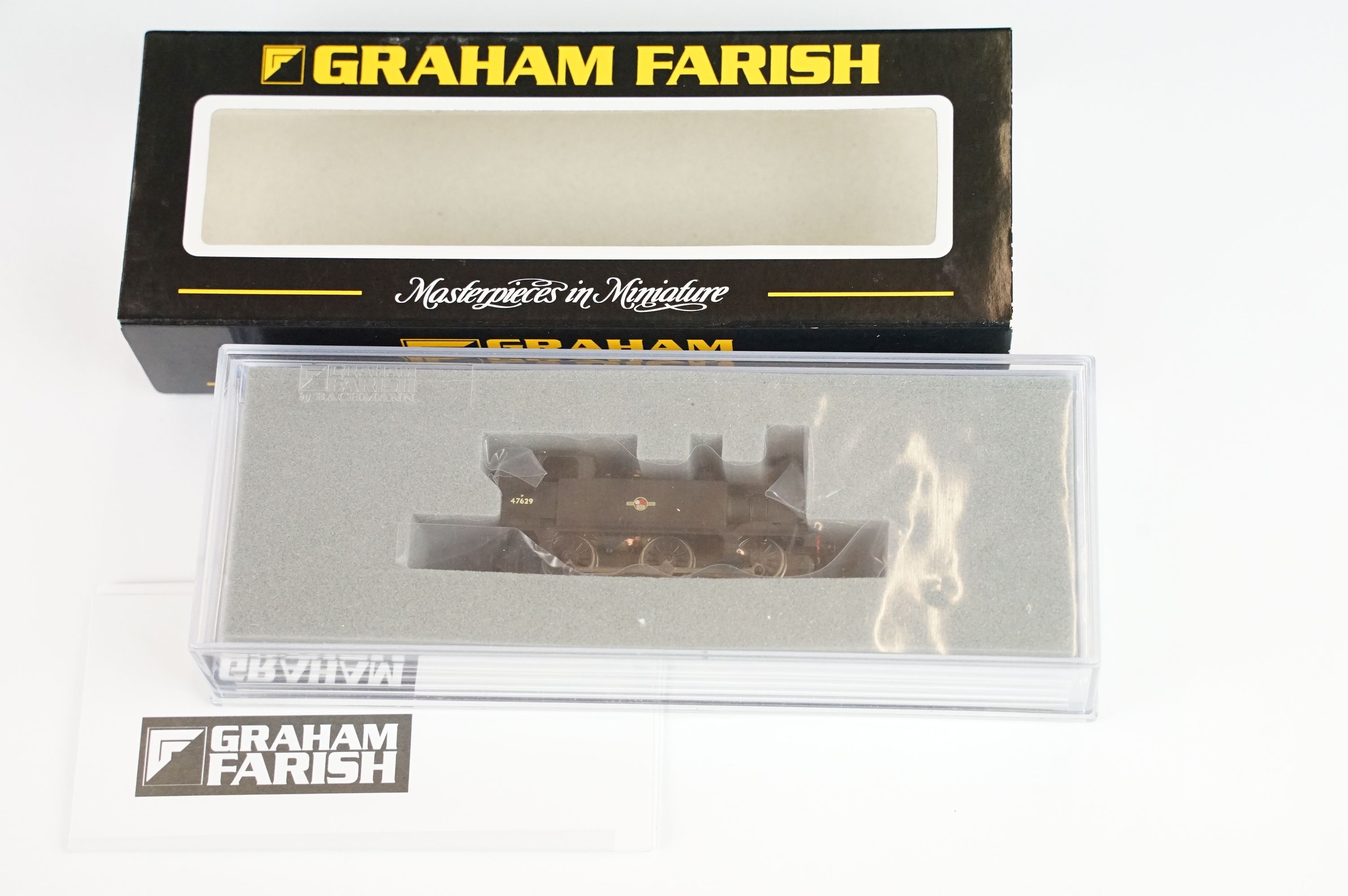 Five cased Graham Farish by Bachmann N gauge locomotives to include 371-060 Class 03 Diesel - Image 8 of 12