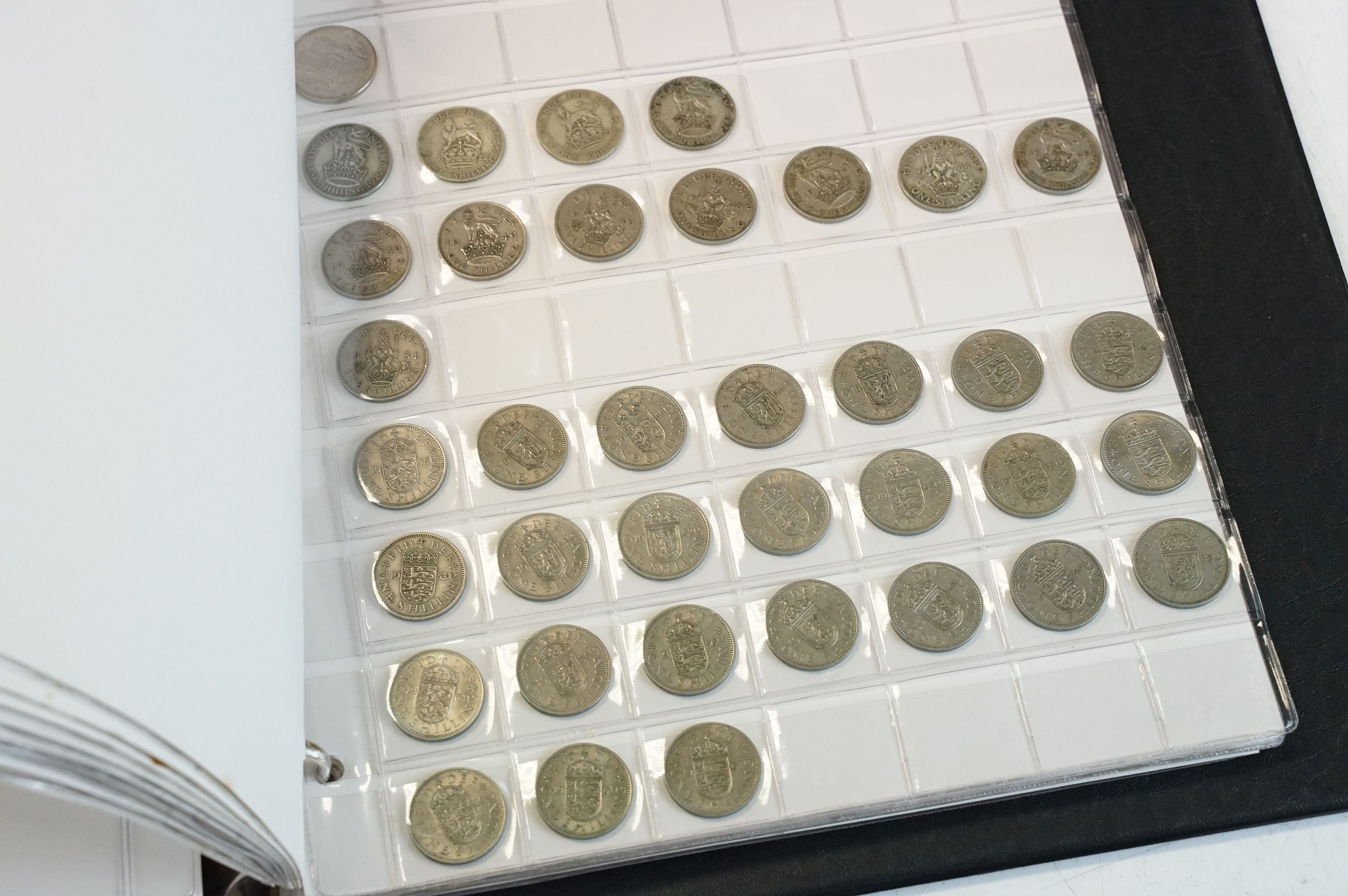 A collection of mainly British pre decimal coins to include silver examples together with British - Bild 10 aus 17