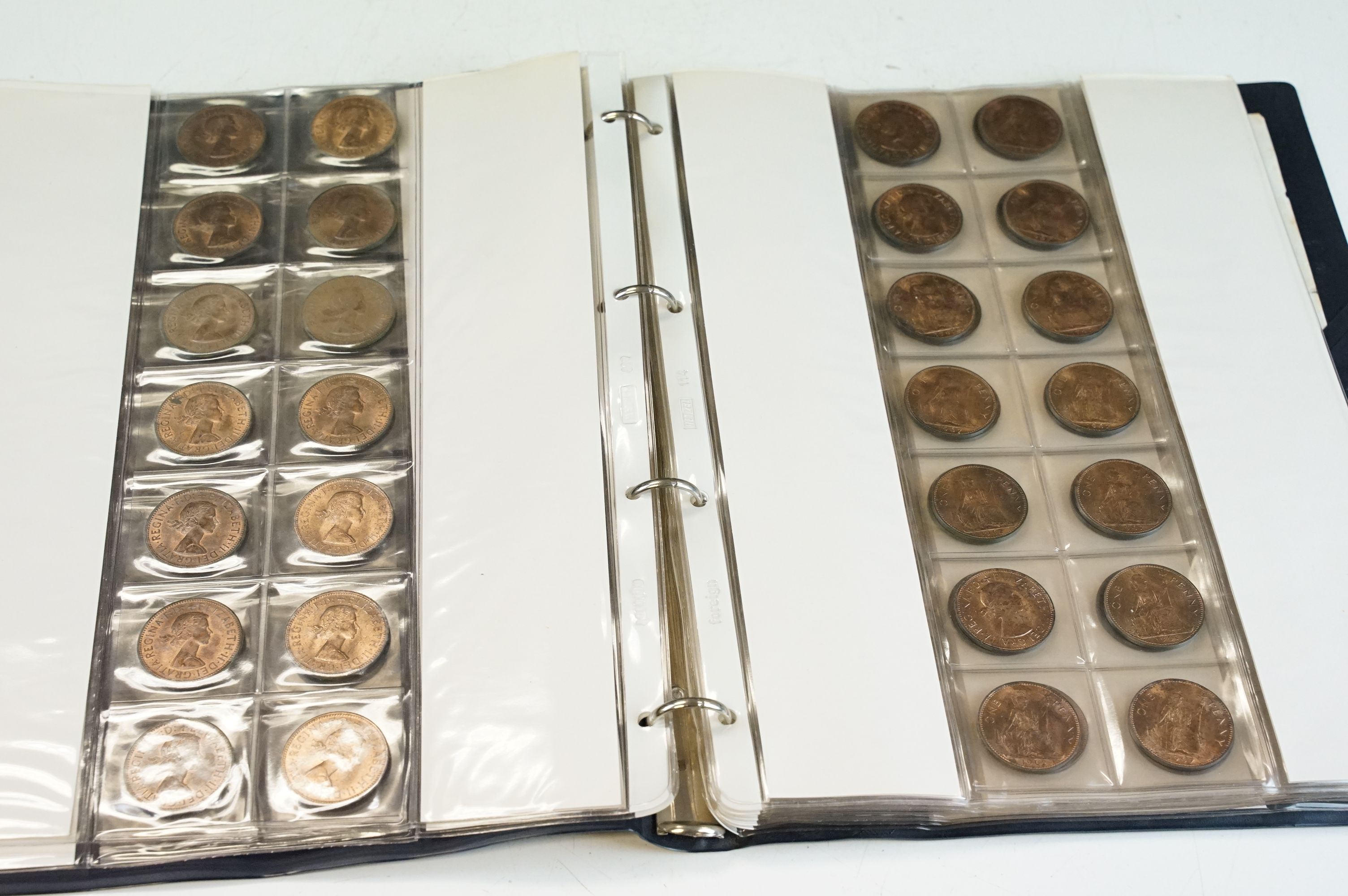 A collection of mainly British pre decimal coins to include silver examples together with British - Bild 12 aus 17