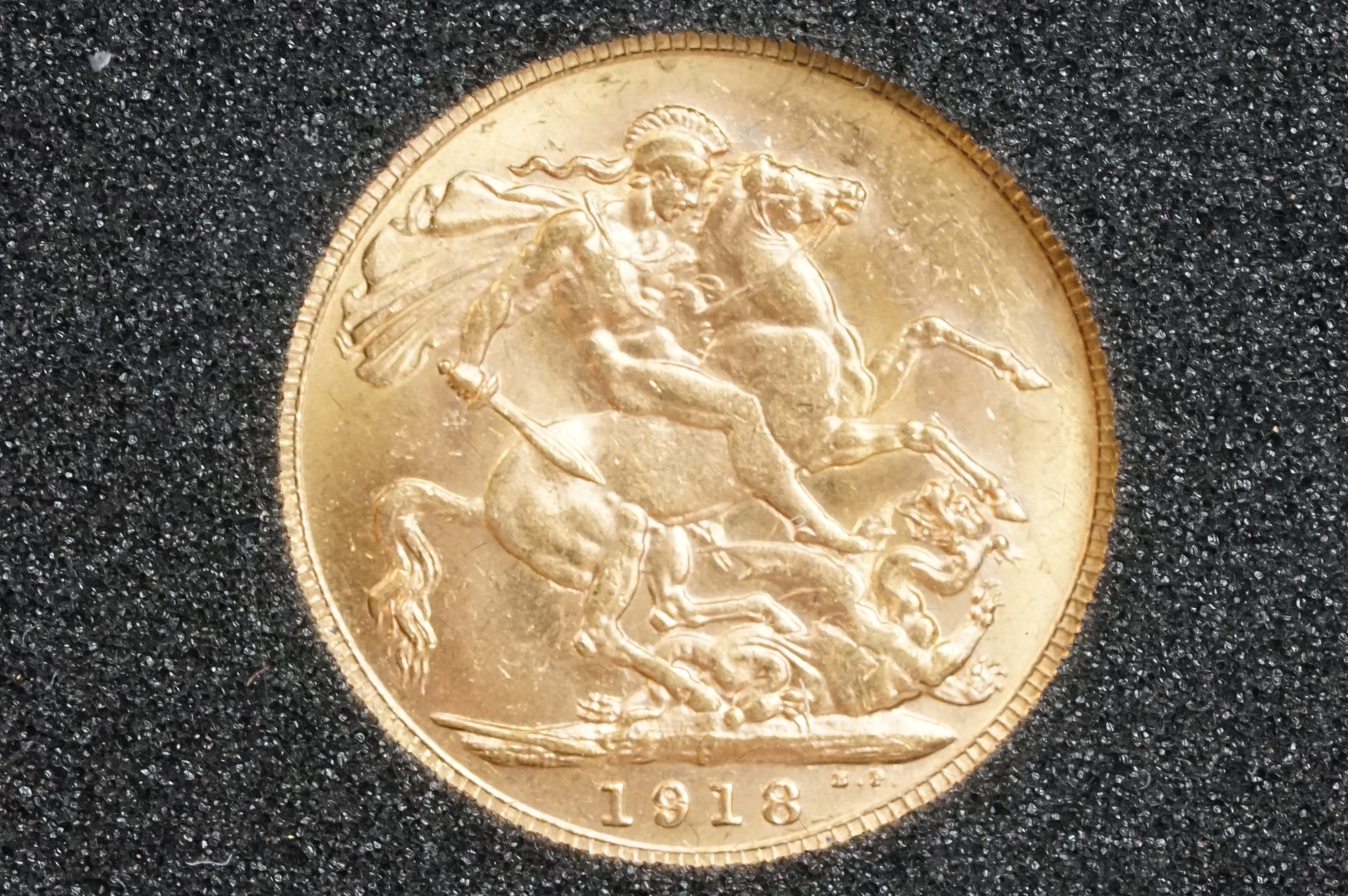 A Westminster Mint cased set of seven King George V gold full sovereign coins to include 1918 ( - Image 9 of 17
