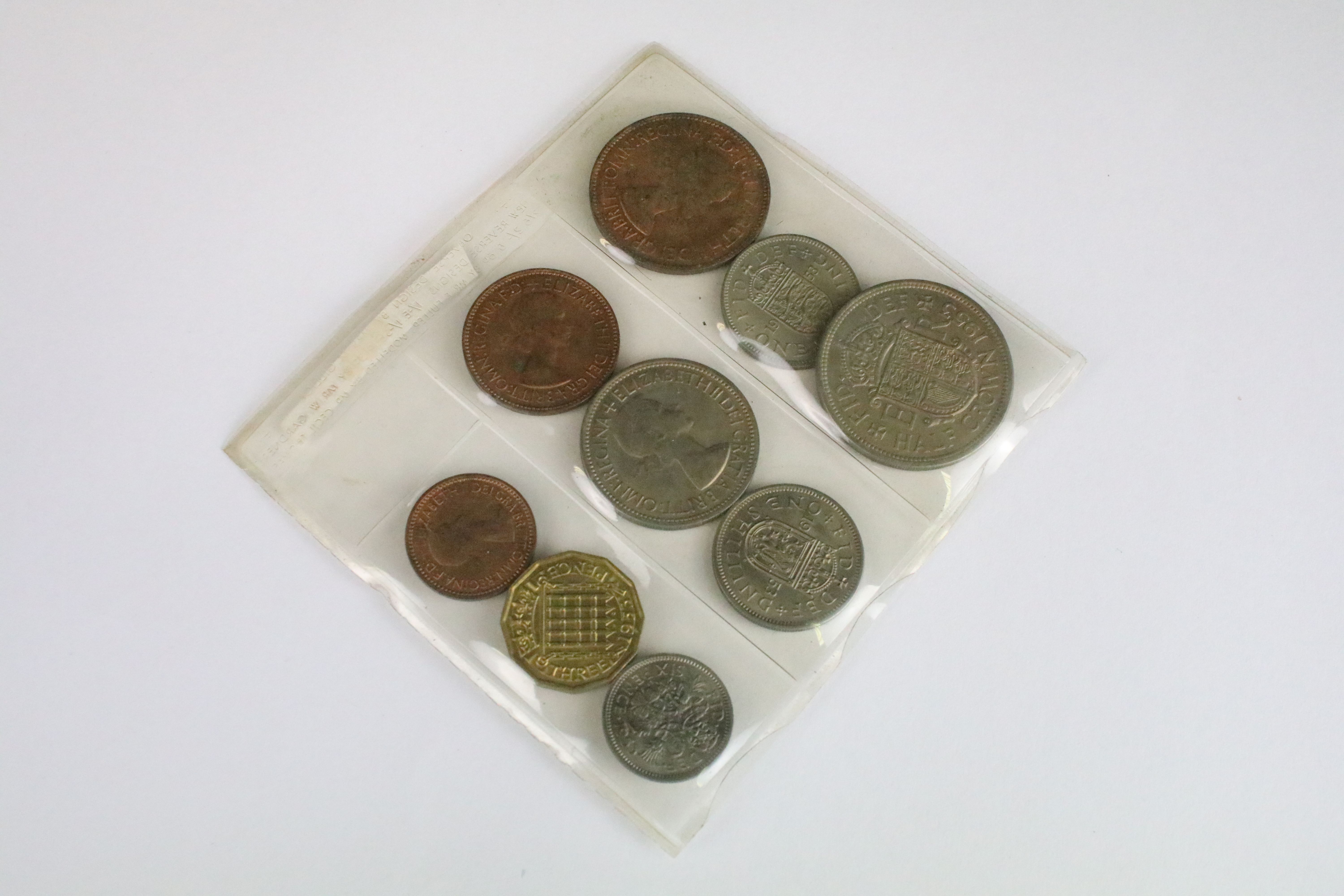 A collection of eight cased coin sets to include King Edward VII penny set, Queen Victoria penny - Image 10 of 12