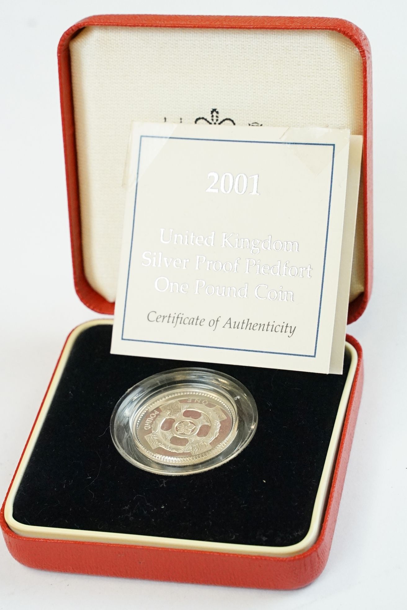 A collection of Three Royal Mint silver proof £1 coins to include 1995, 2001 and 2008 examples. - Image 8 of 10