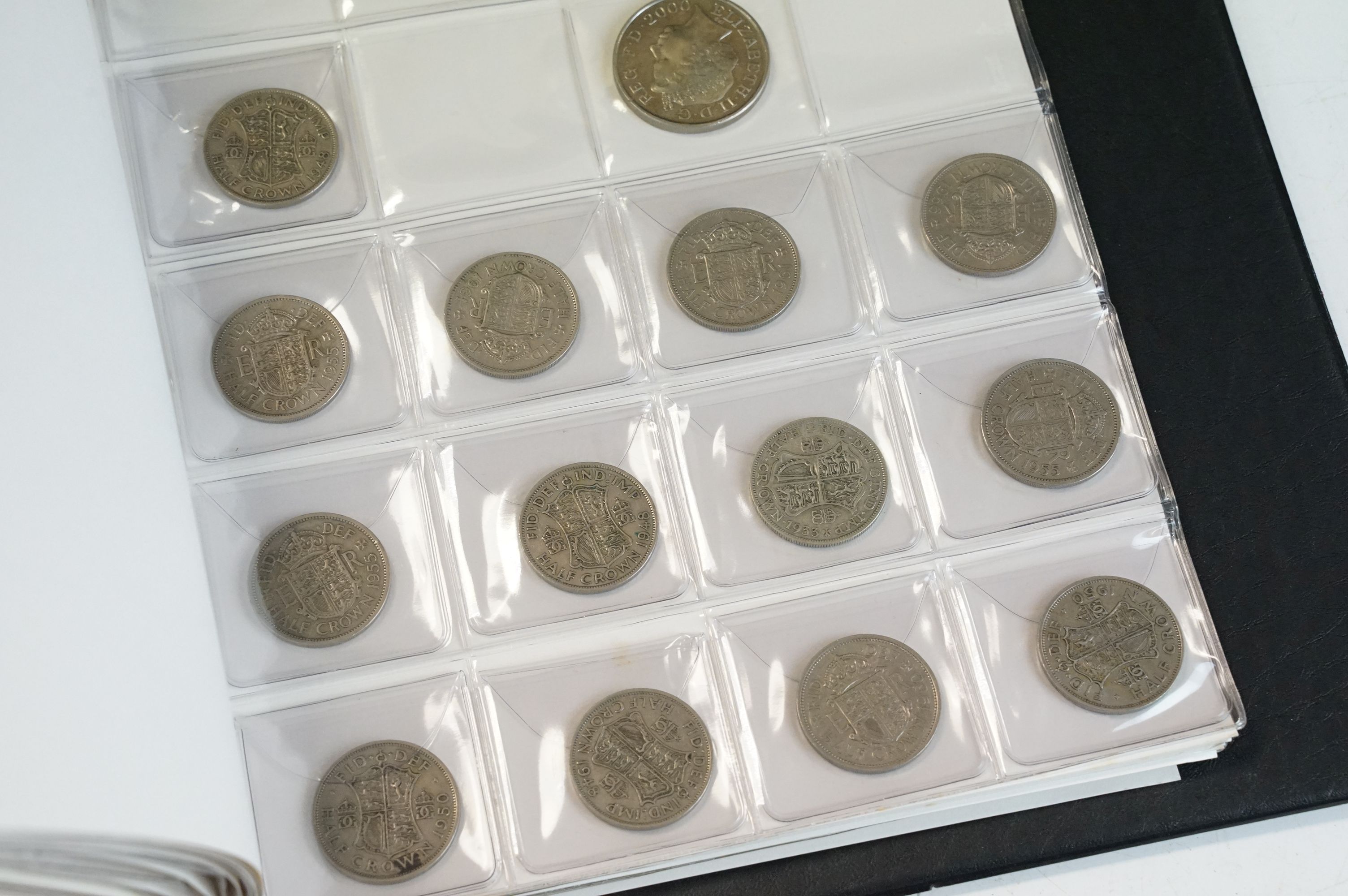 A collection of mainly British pre decimal coins to include silver examples together with British - Bild 6 aus 17