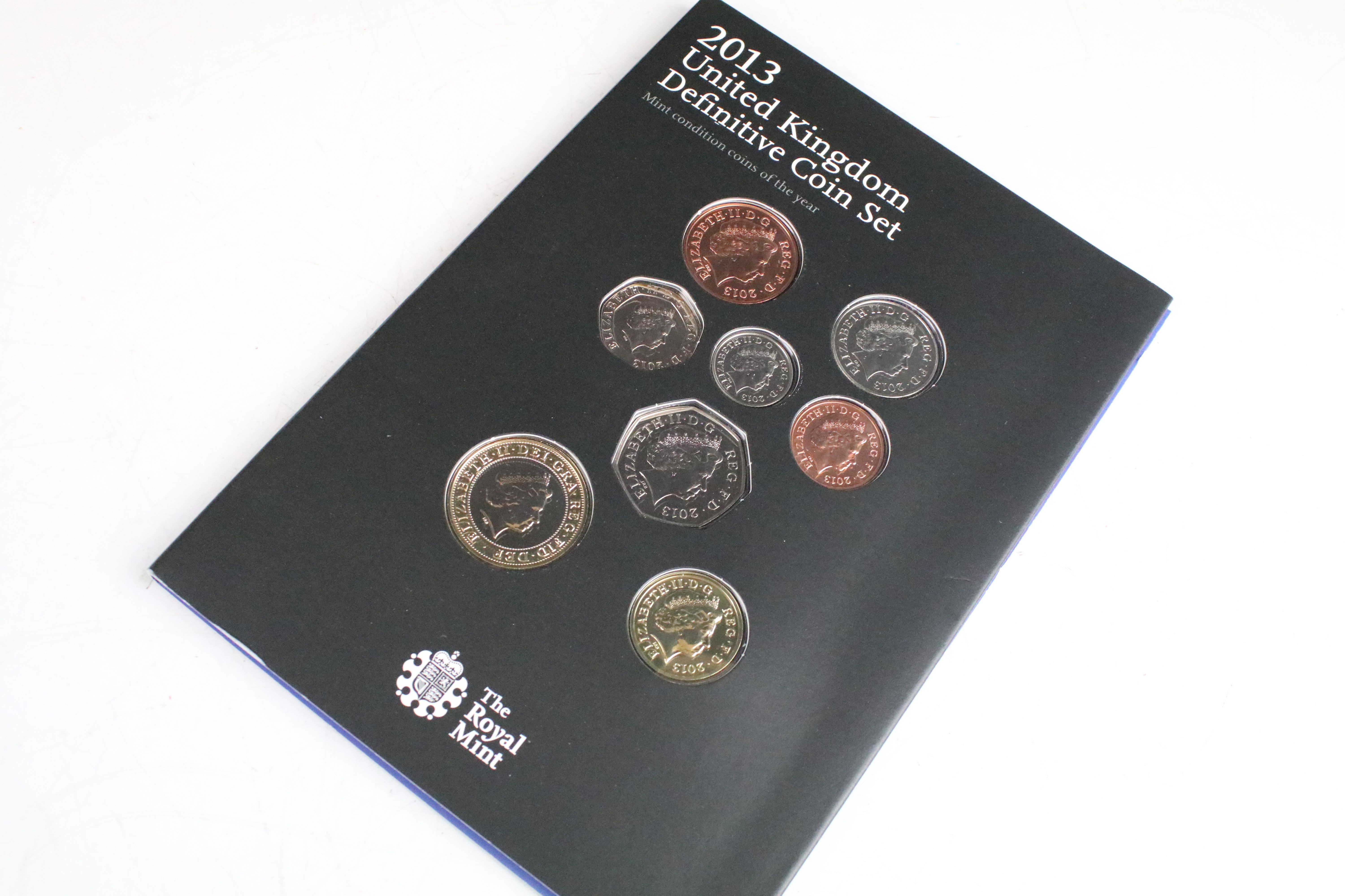 A collection of seven Royal Mint brilliant uncirculated coin year sets to include 2013, 1970, - Image 8 of 9