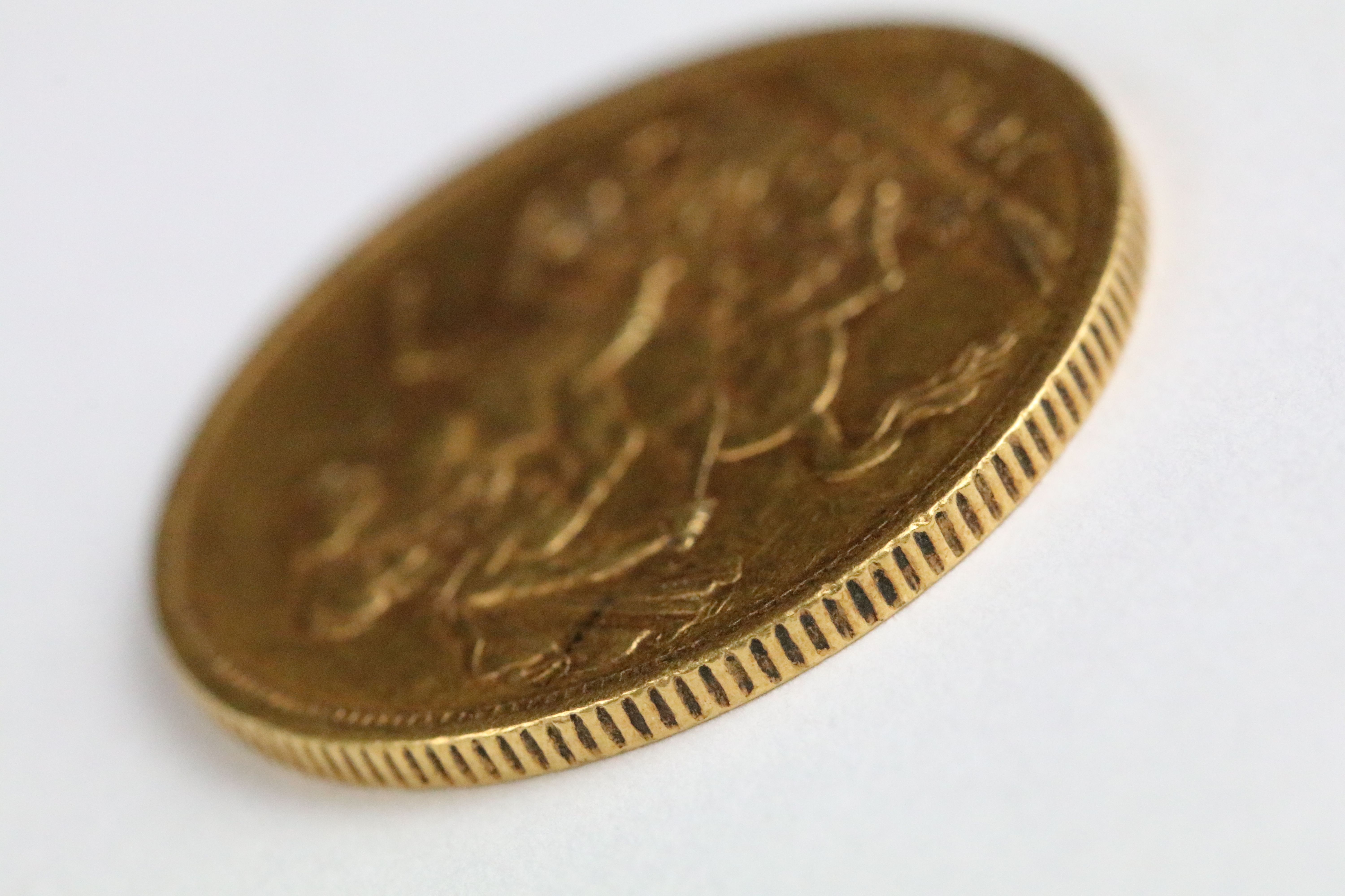 A British Queen Victoria 1875 gold full sovereign coin. - Image 3 of 3